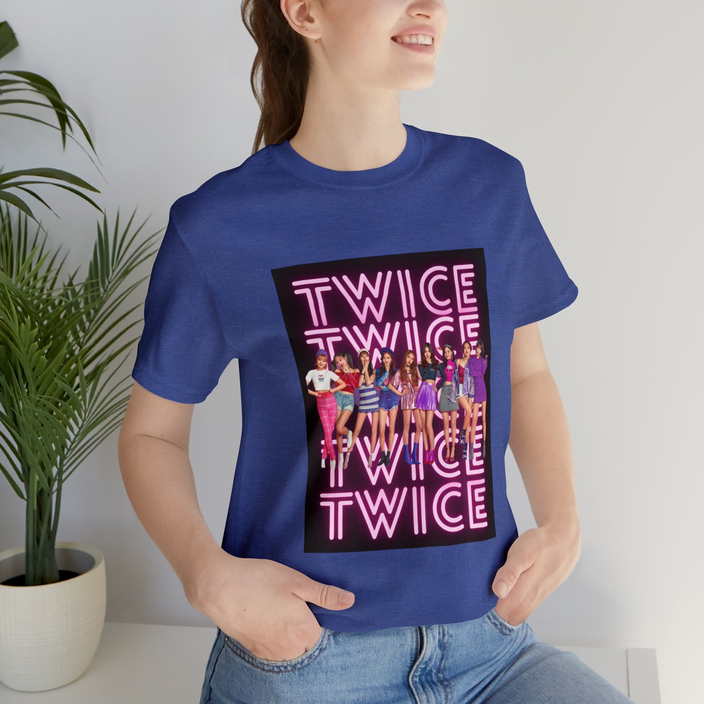 Kpop Girlband Twice Unisex Jersey Short Sleeve Tee