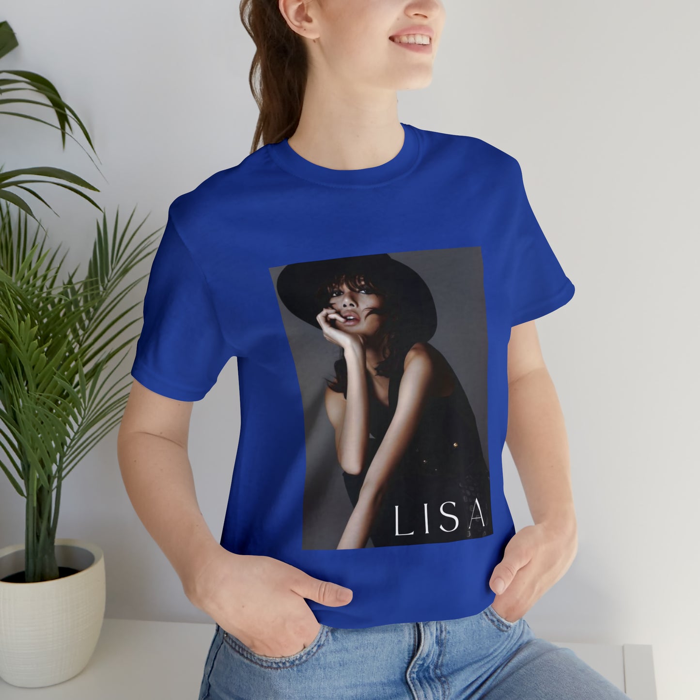 Kpop Girlband Lalisa Blinks Unisex Jersey Short Sleeve Tee