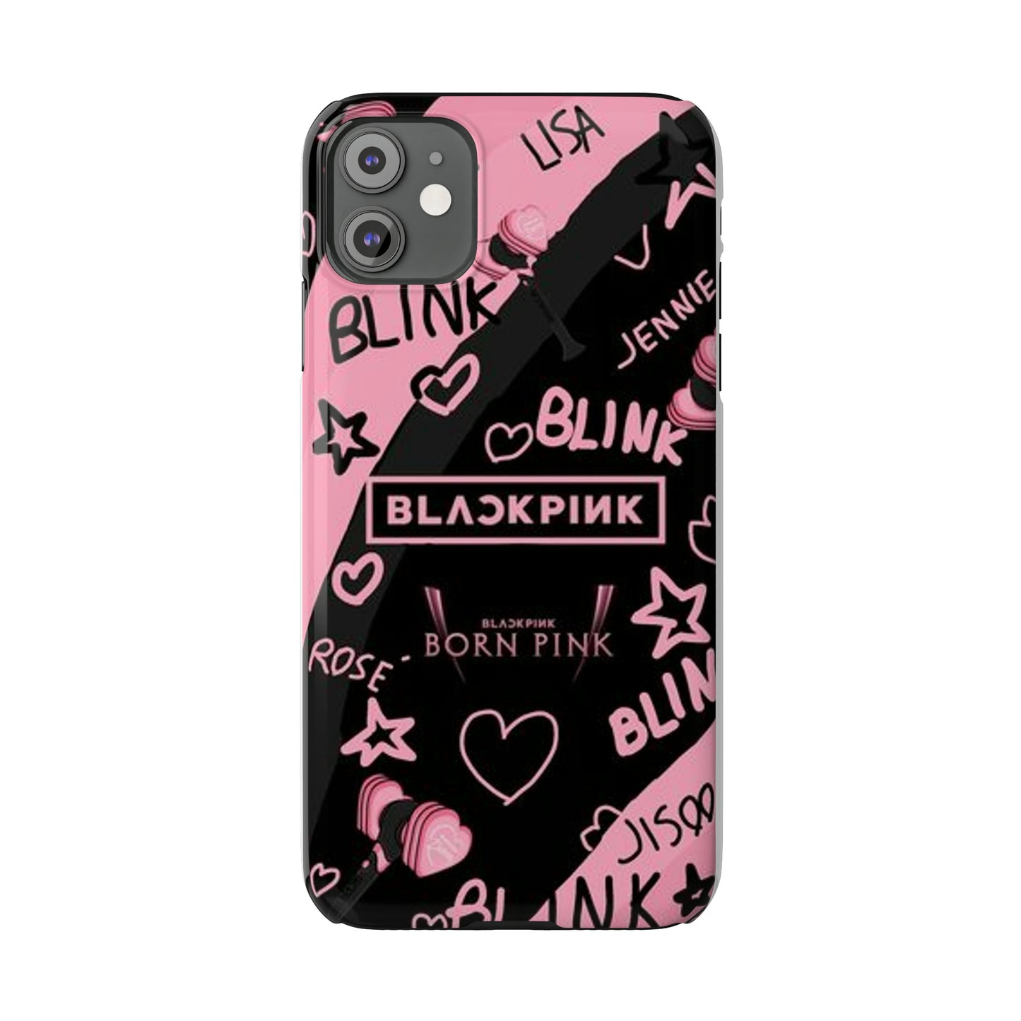 Kpop Girlband Merch Blinks Slim Phone Cases Custom Iphone Covers