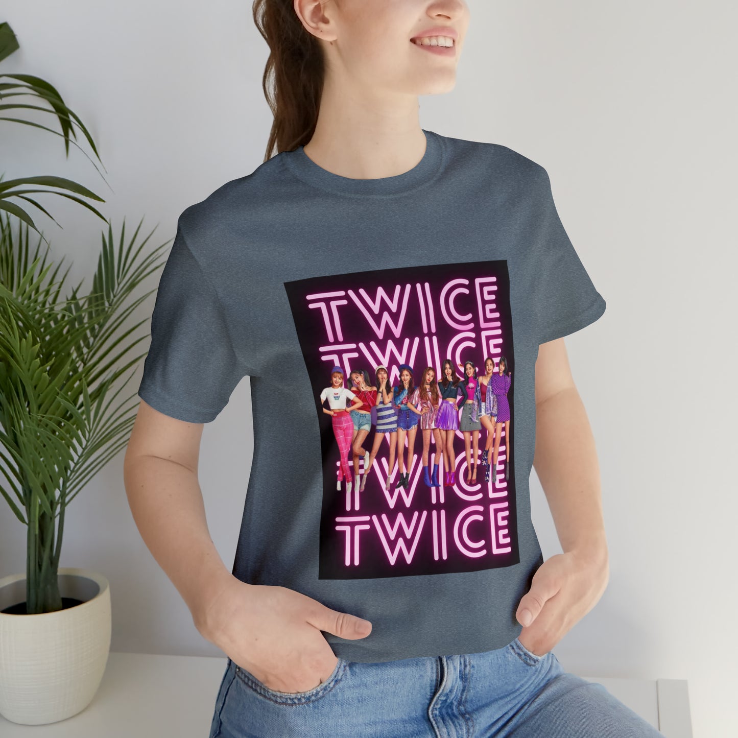 Kpop Girlband Twice Unisex Jersey Short Sleeve Tee