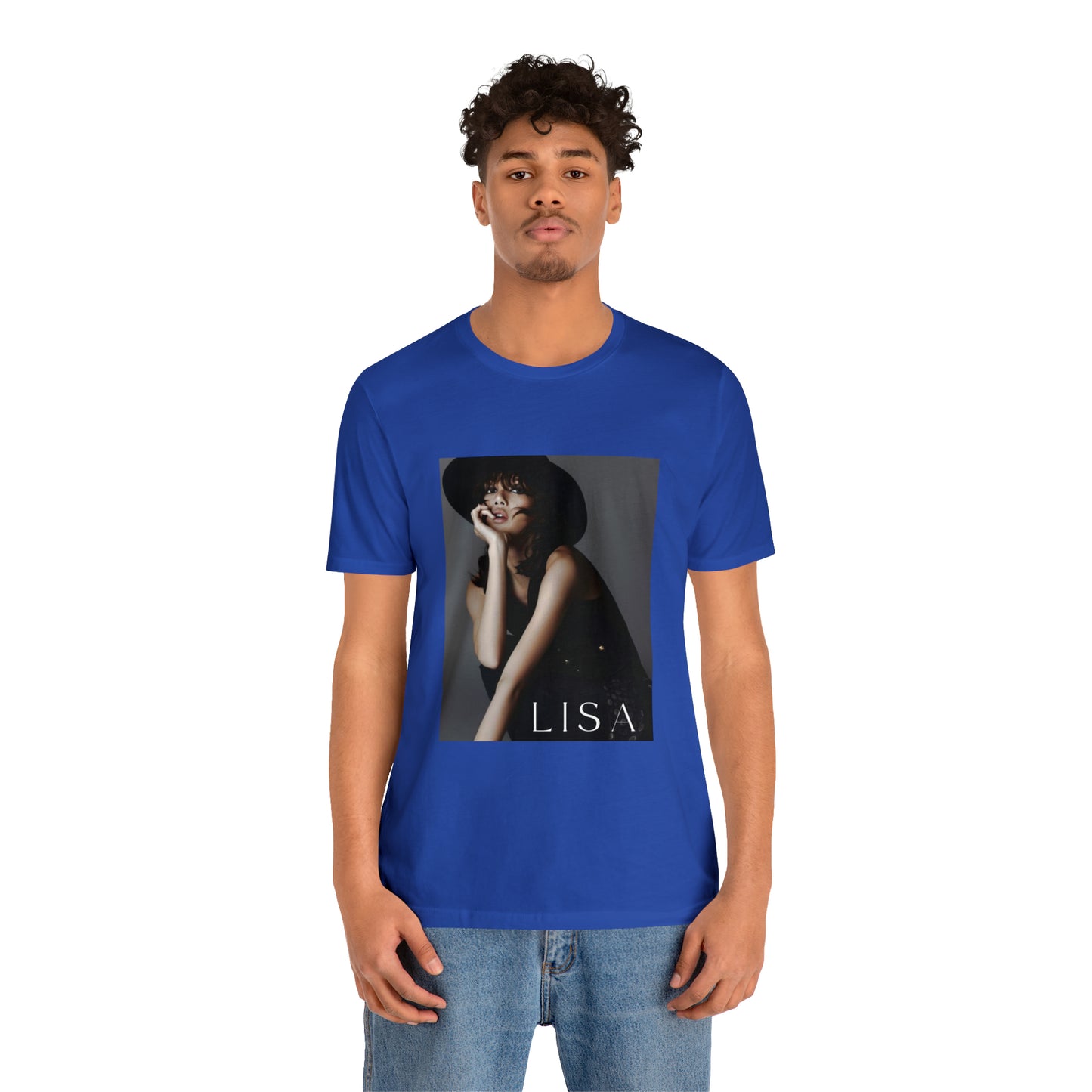 Kpop Girlband Lalisa Blinks Unisex Jersey Short Sleeve Tee