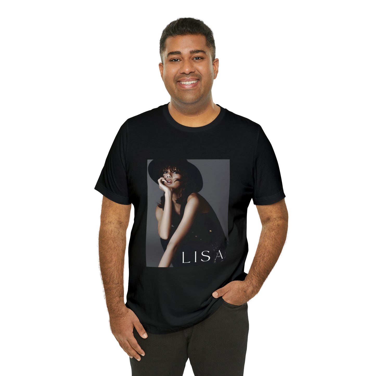 Kpop Girlband Lalisa Blinks Unisex Jersey Short Sleeve Tee