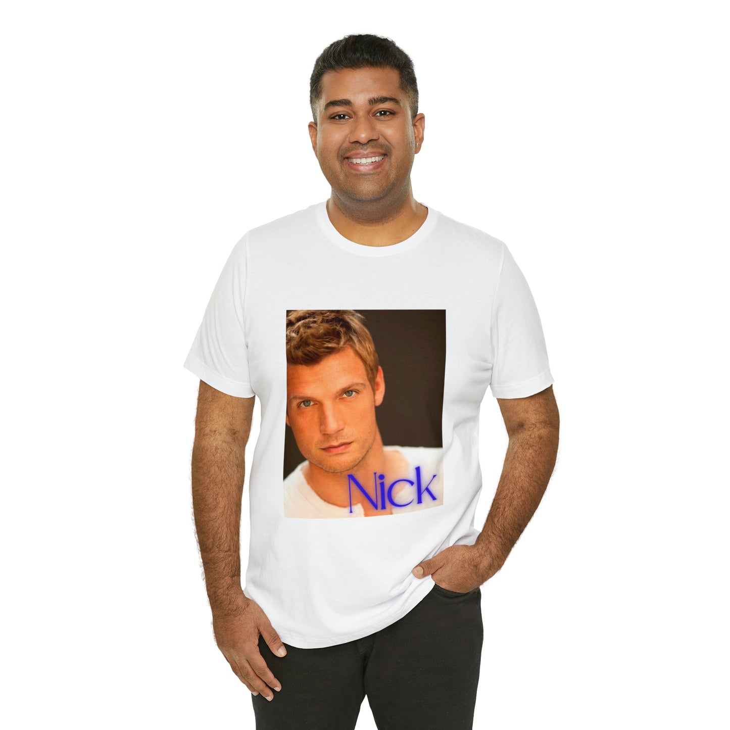 American Boyband Nick Carter Unisex Jersey Short Sleeve Tee