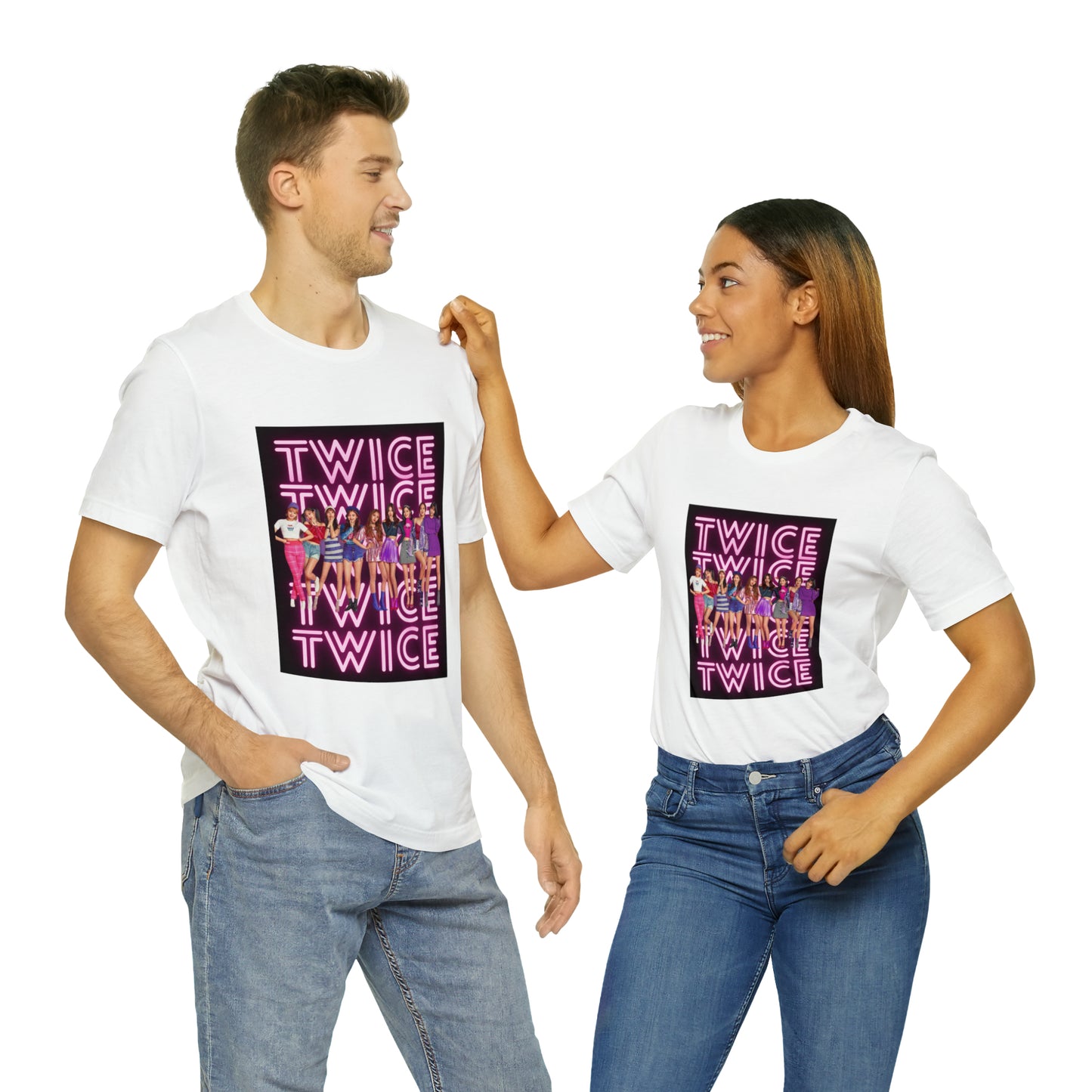 Kpop Girlband Twice Unisex Jersey Short Sleeve Tee