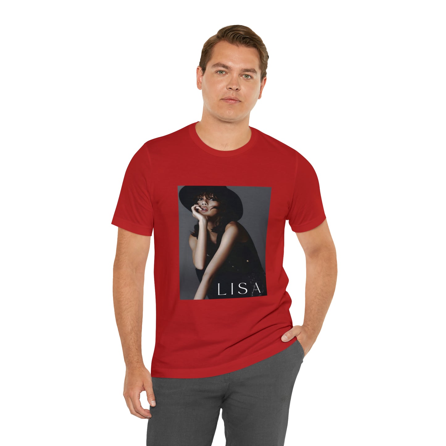 Kpop Girlband Lalisa Blinks Unisex Jersey Short Sleeve Tee