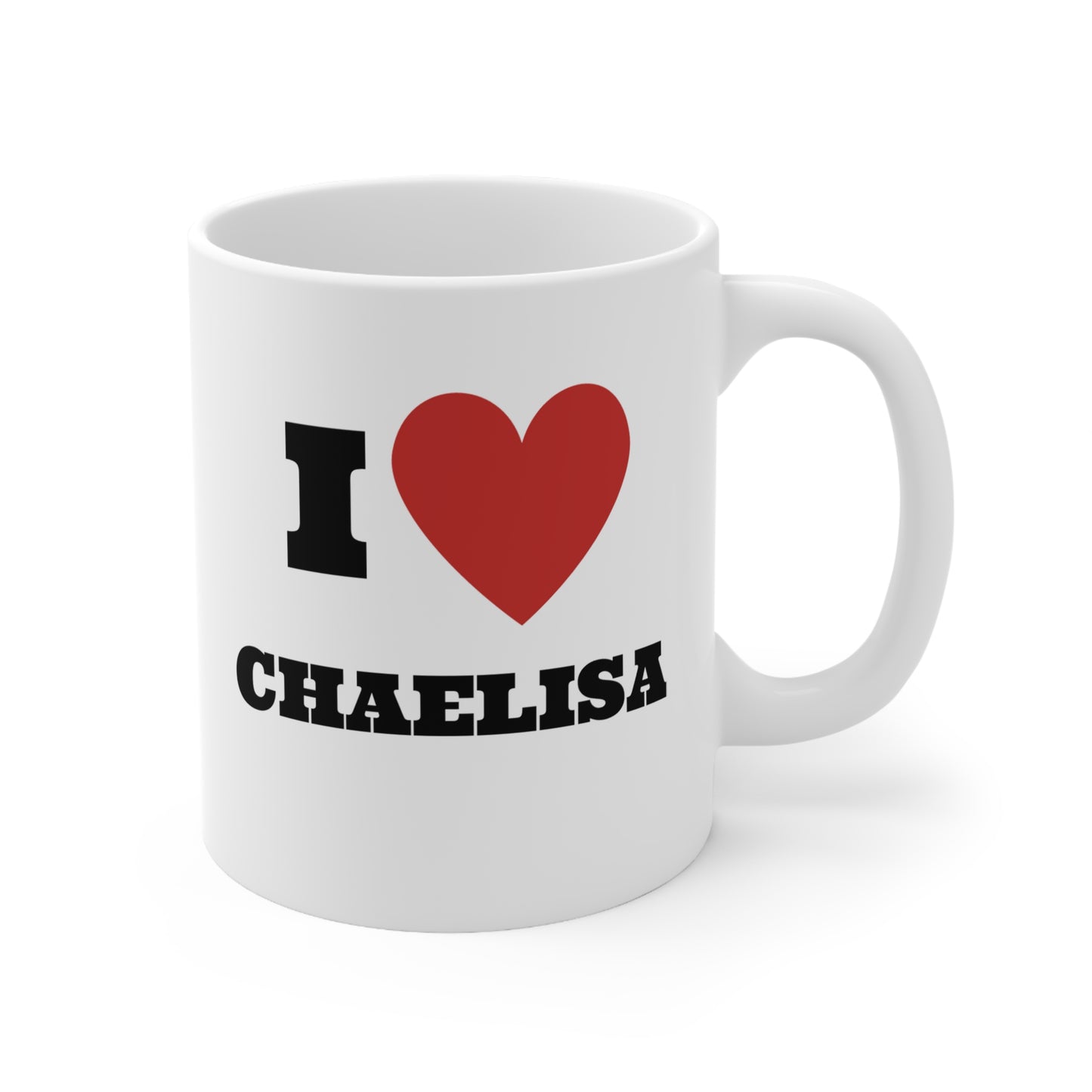 I love Chaelisa Kpop Blinks White Ceramic Coffee Mug 11oz