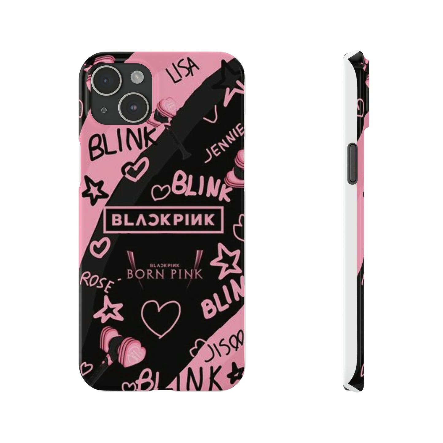 Kpop Girlband Merch Blinks Slim Phone Cases Custom Iphone Covers