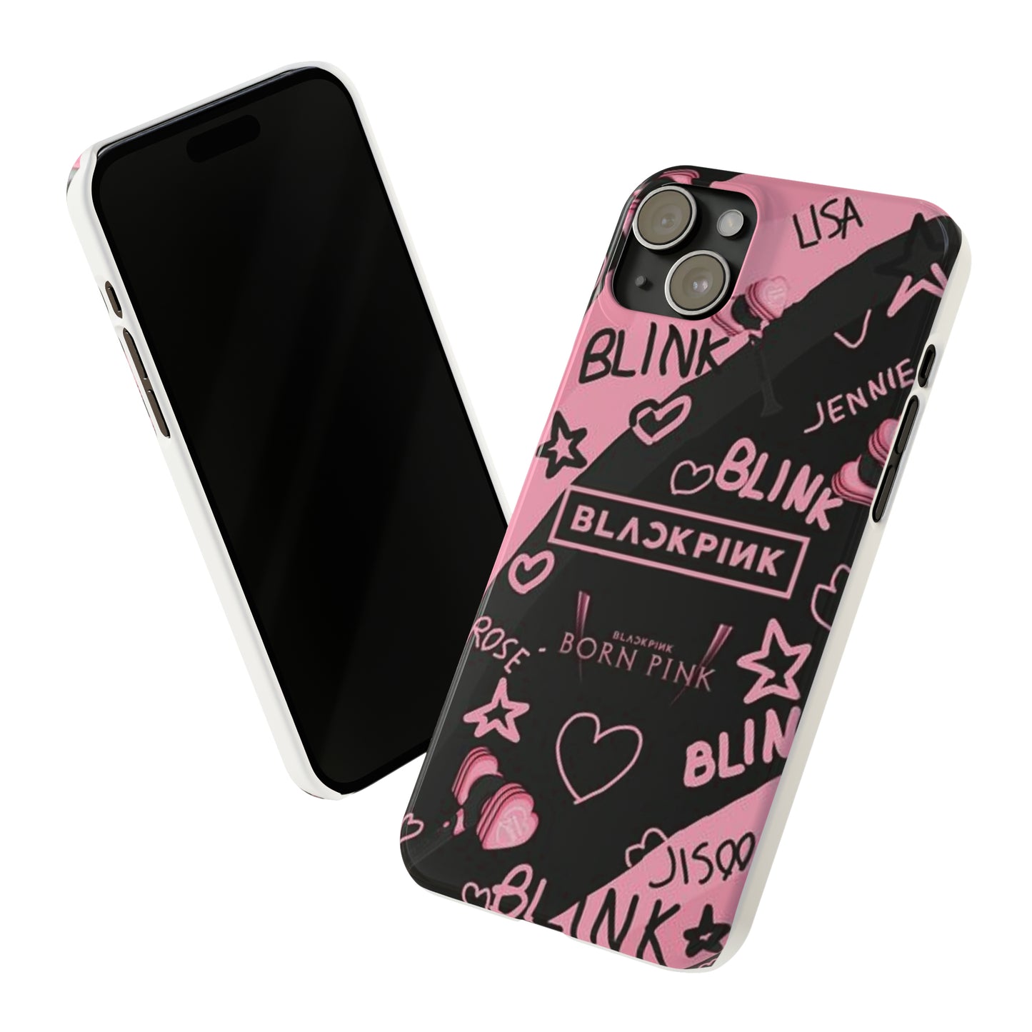 Kpop Girlband Merch Blinks Slim Phone Cases Custom Iphone Covers
