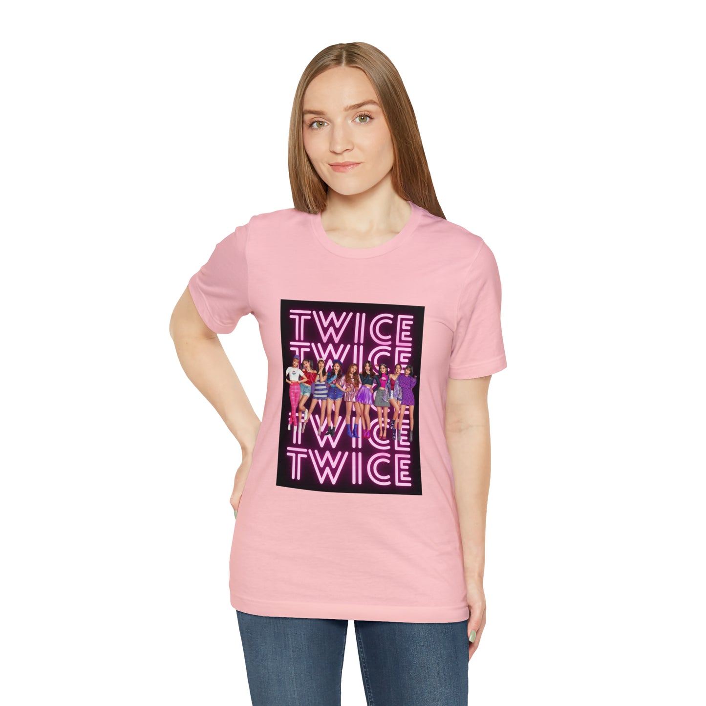 Kpop Girlband Twice Unisex Jersey Short Sleeve Tee