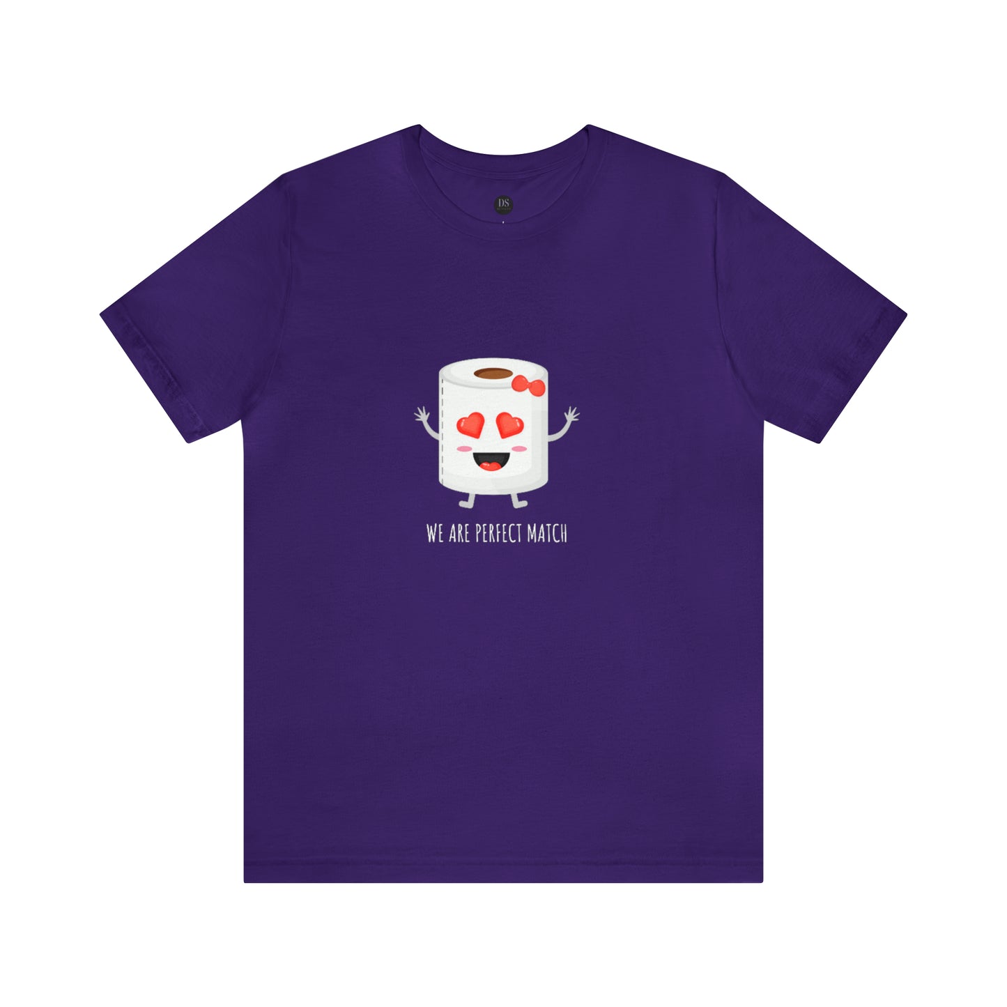 Perfect Match Couple Shirts Unisex Jersey Short Sleeve Tee