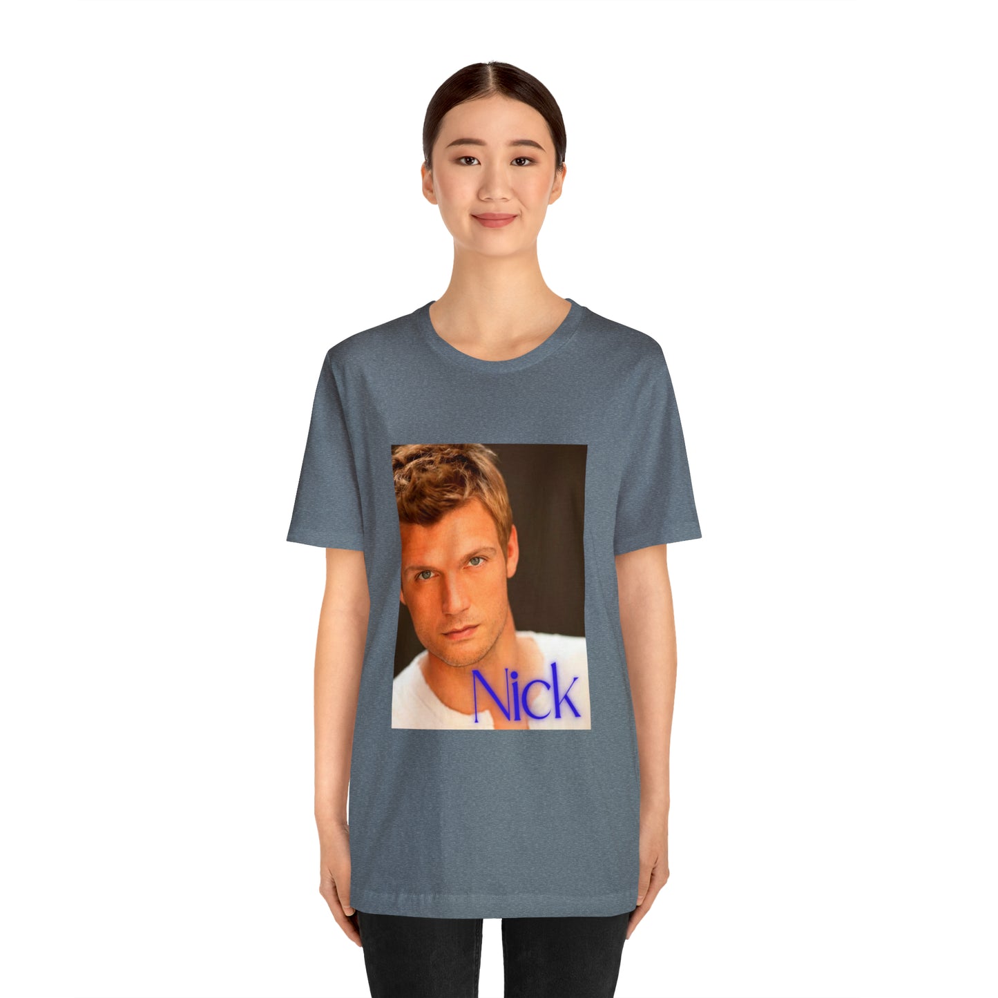 American Boyband Nick Carter Unisex Jersey Short Sleeve Tee