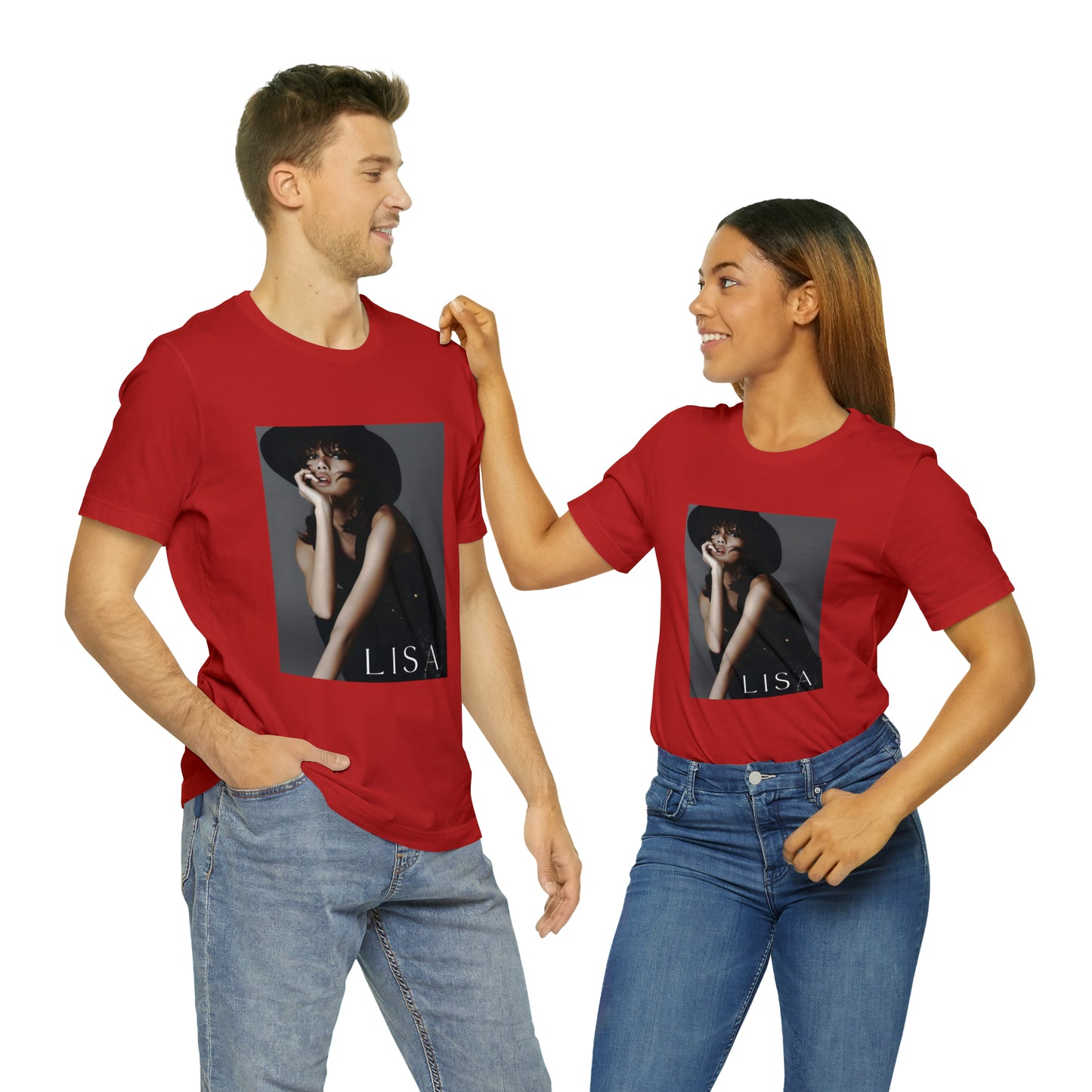 Kpop Girlband Lalisa Blinks Unisex Jersey Short Sleeve Tee