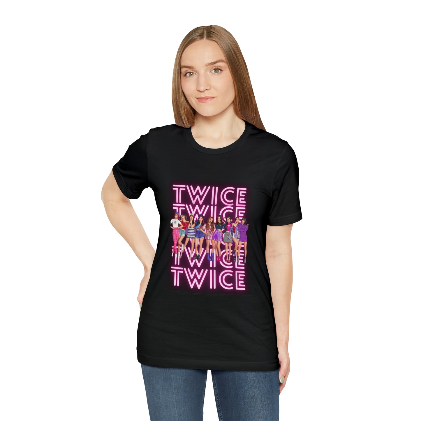 Kpop Girlband Twice Unisex Jersey Short Sleeve Tee
