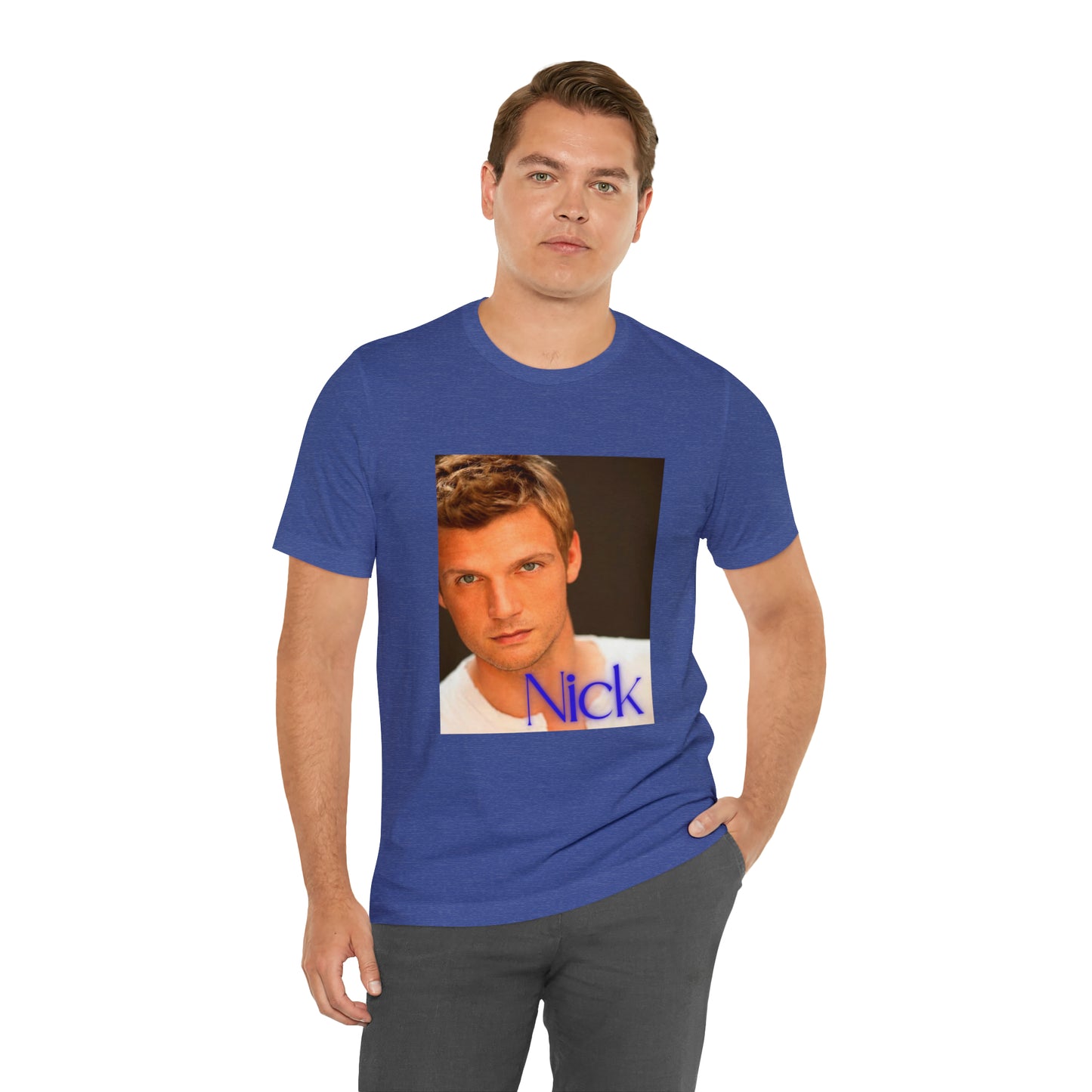 American Boyband Nick Carter Unisex Jersey Short Sleeve Tee