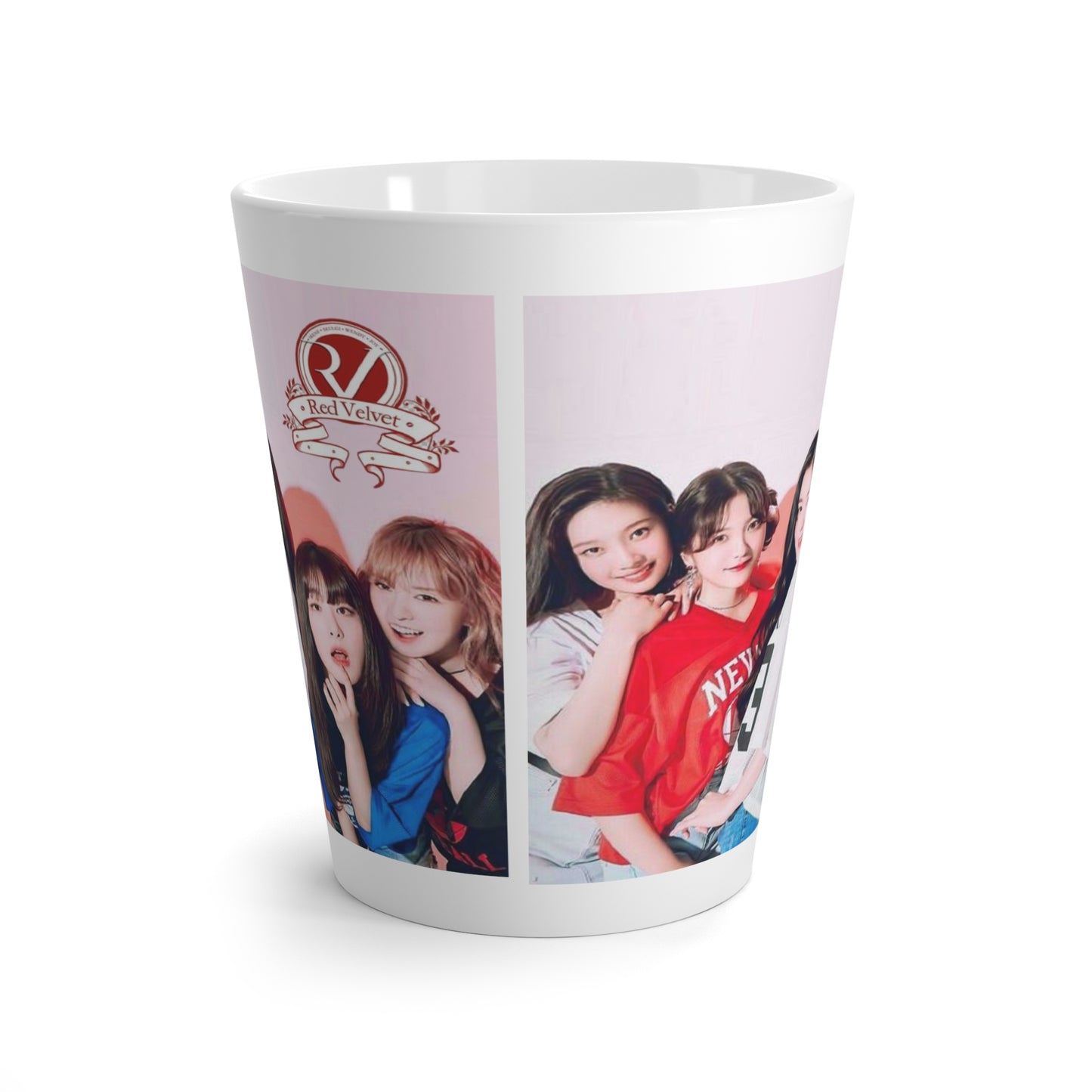 Kpop Girlband Red Velvet 12oz Latte White Ceramic Coffee Mug