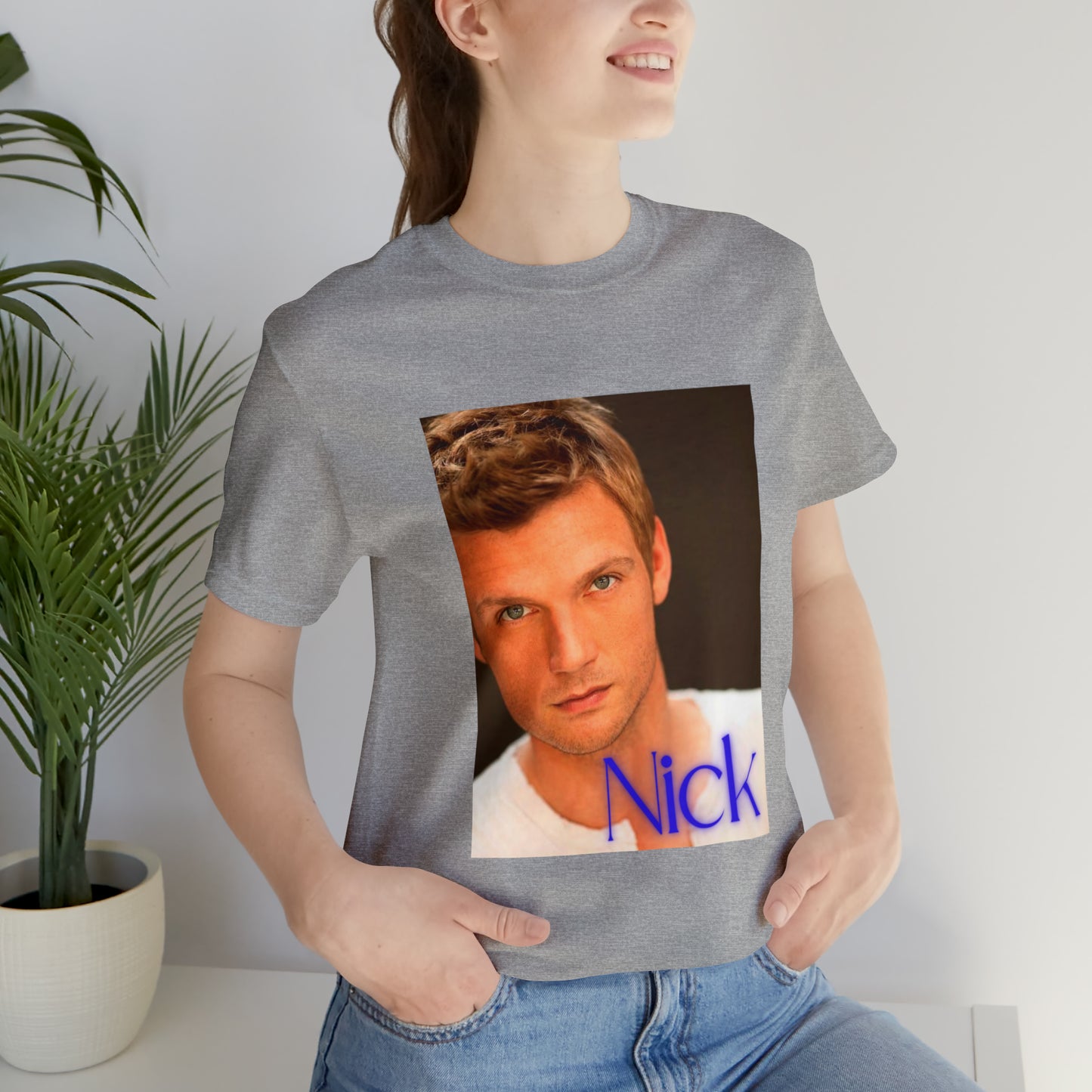 American Boyband Nick Carter Unisex Jersey Short Sleeve Tee
