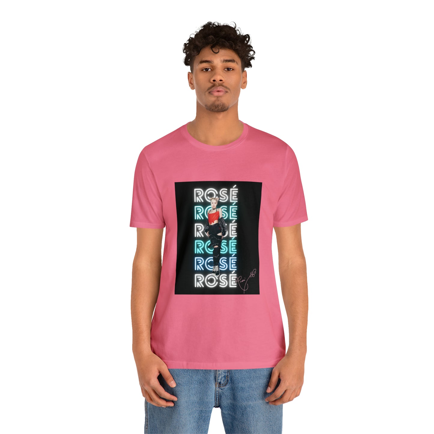 Kpop Girlband Rosé Blinks Unisex Jersey Short Sleeve Tee
