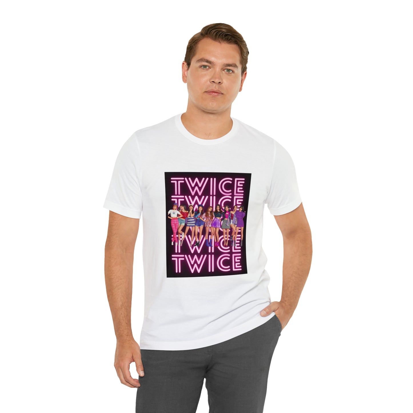 Kpop Girlband Twice Unisex Jersey Short Sleeve Tee