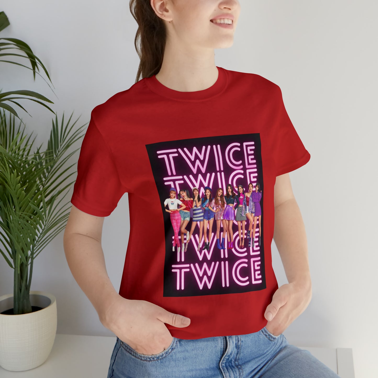 Kpop Girlband Twice Unisex Jersey Short Sleeve Tee