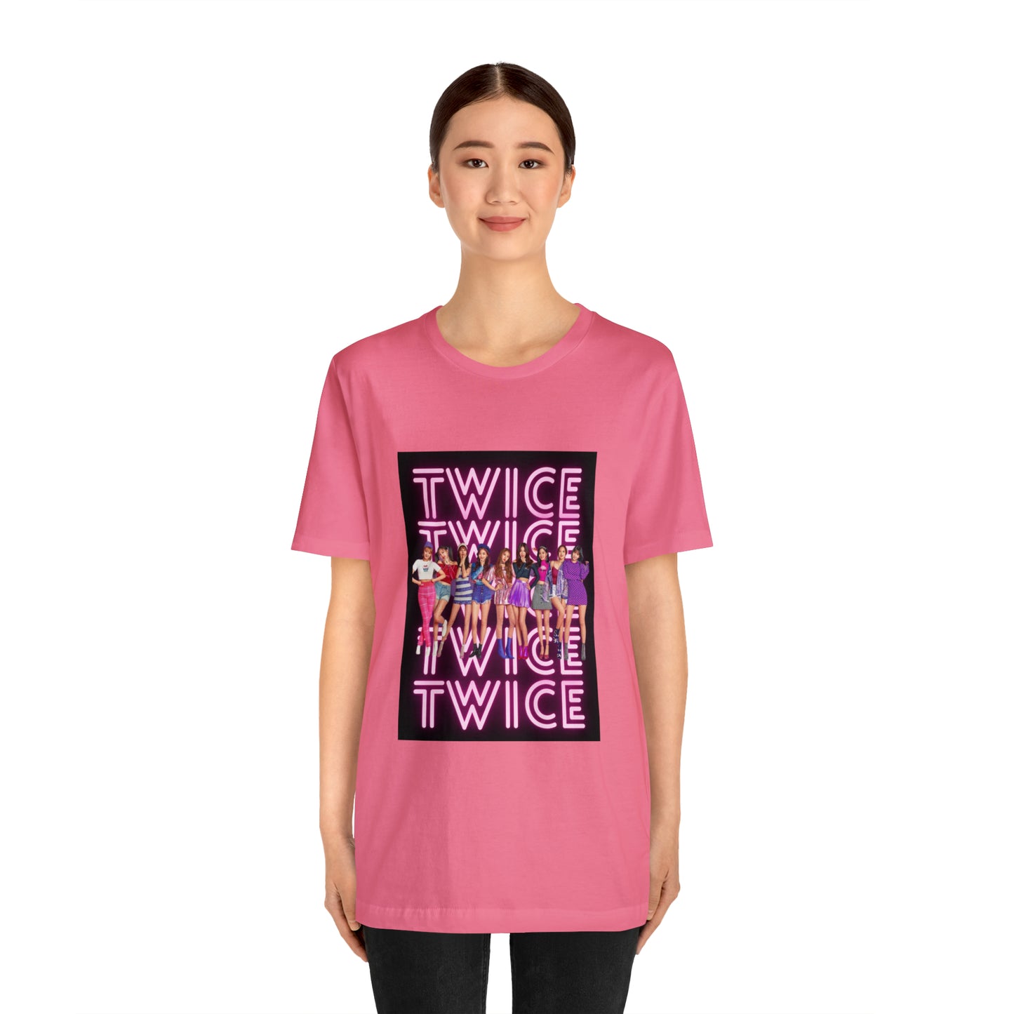 Kpop Girlband Twice Unisex Jersey Short Sleeve Tee