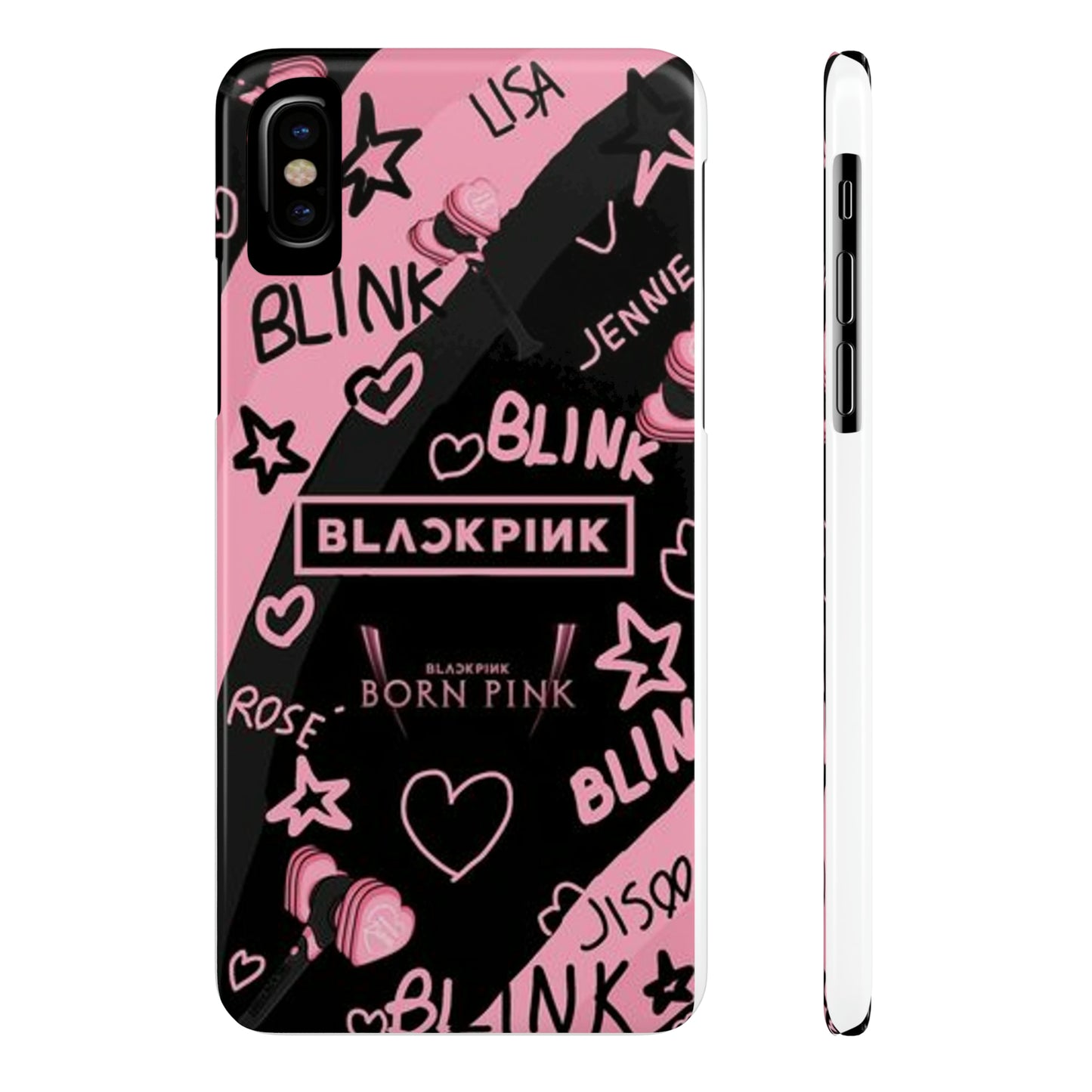 Kpop Girlband Merch Blinks Slim Phone Cases Custom Iphone Covers