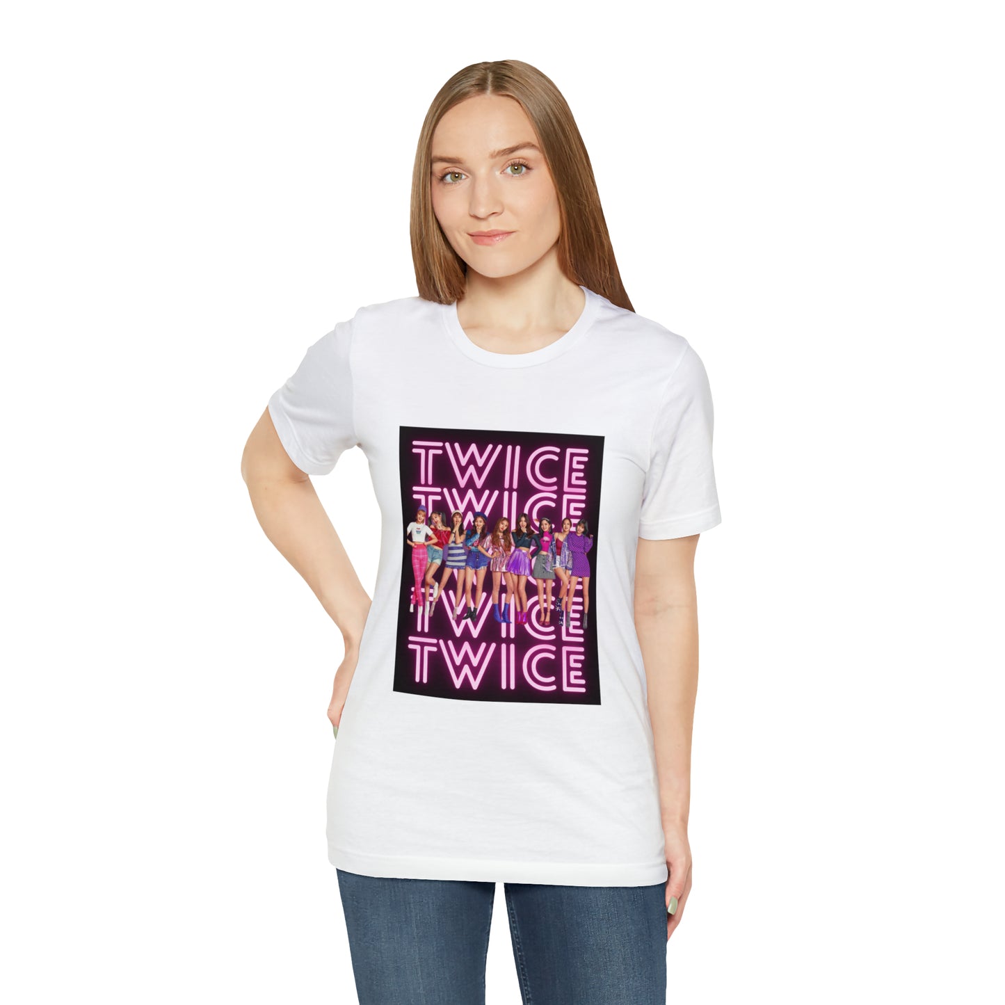 Kpop Girlband Twice Unisex Jersey Short Sleeve Tee