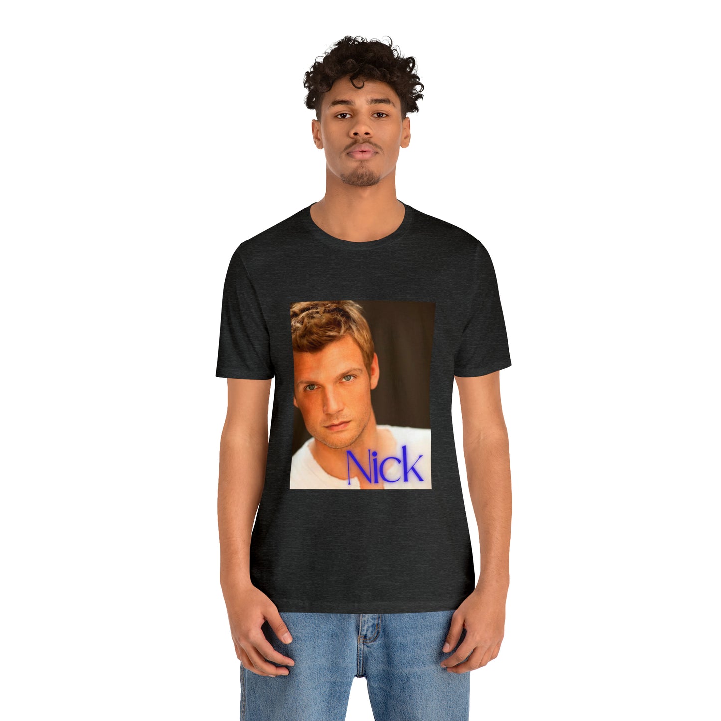 American Boyband Nick Carter Unisex Jersey Short Sleeve Tee