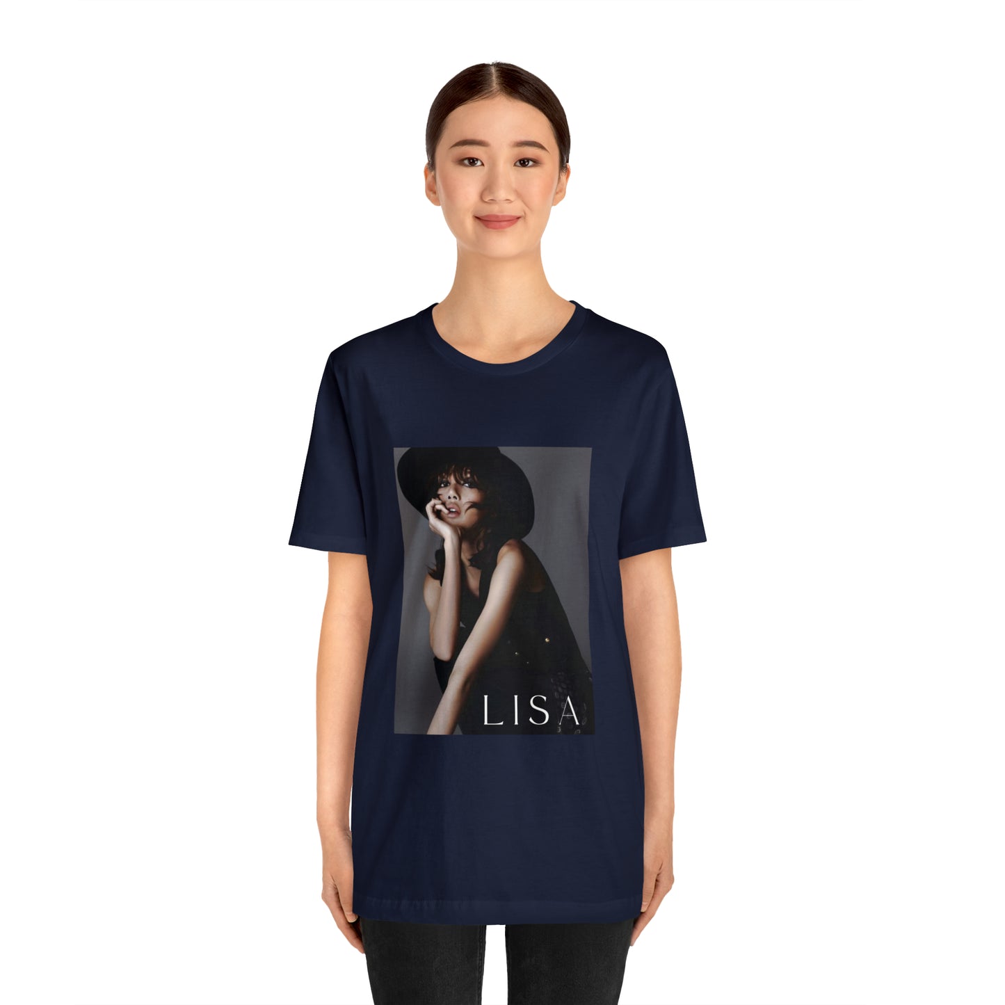 Kpop Girlband Lalisa Blinks Unisex Jersey Short Sleeve Tee