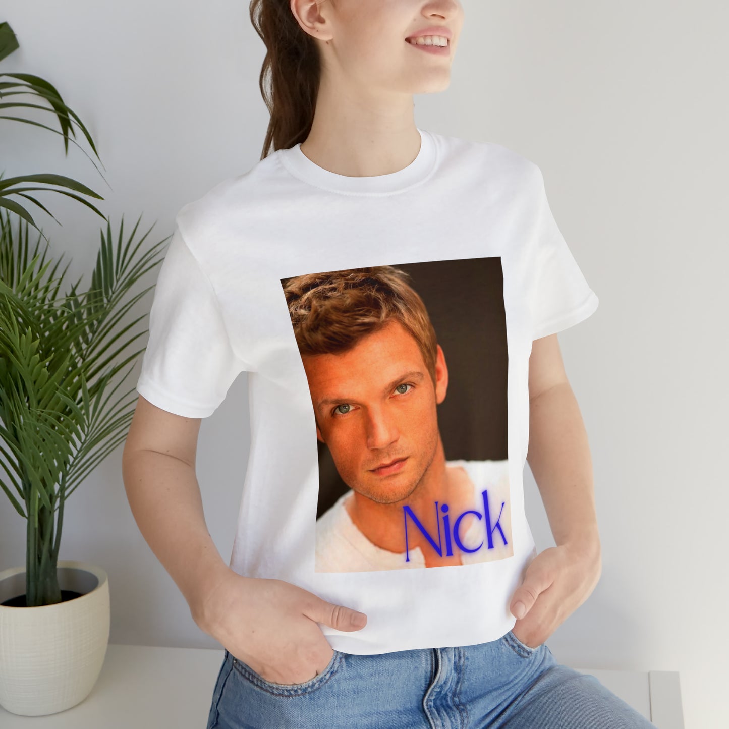 American Boyband Nick Carter Unisex Jersey Short Sleeve Tee