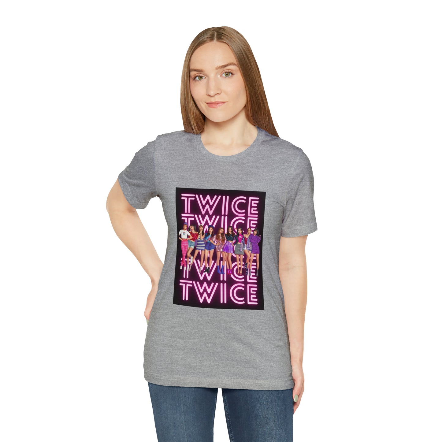 Kpop Girlband Twice Unisex Jersey Short Sleeve Tee