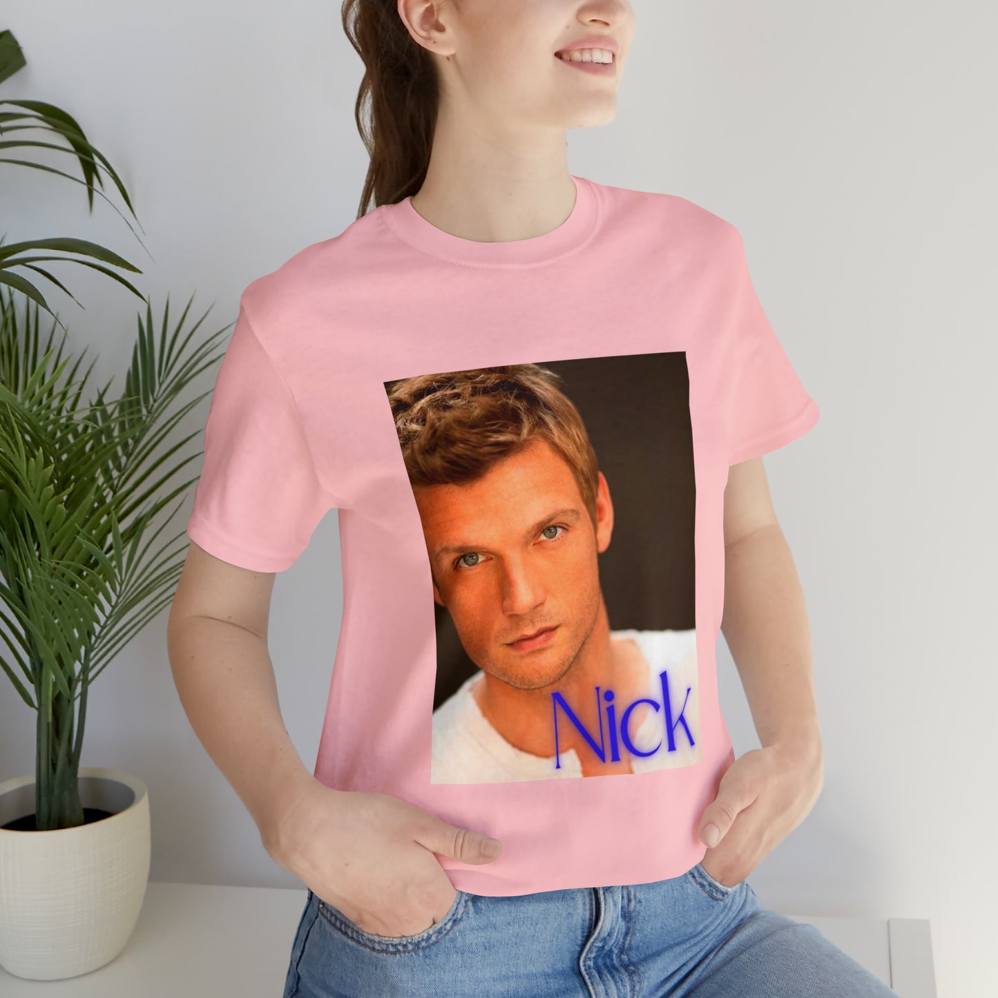 American Boyband Nick Carter Unisex Jersey Short Sleeve Tee