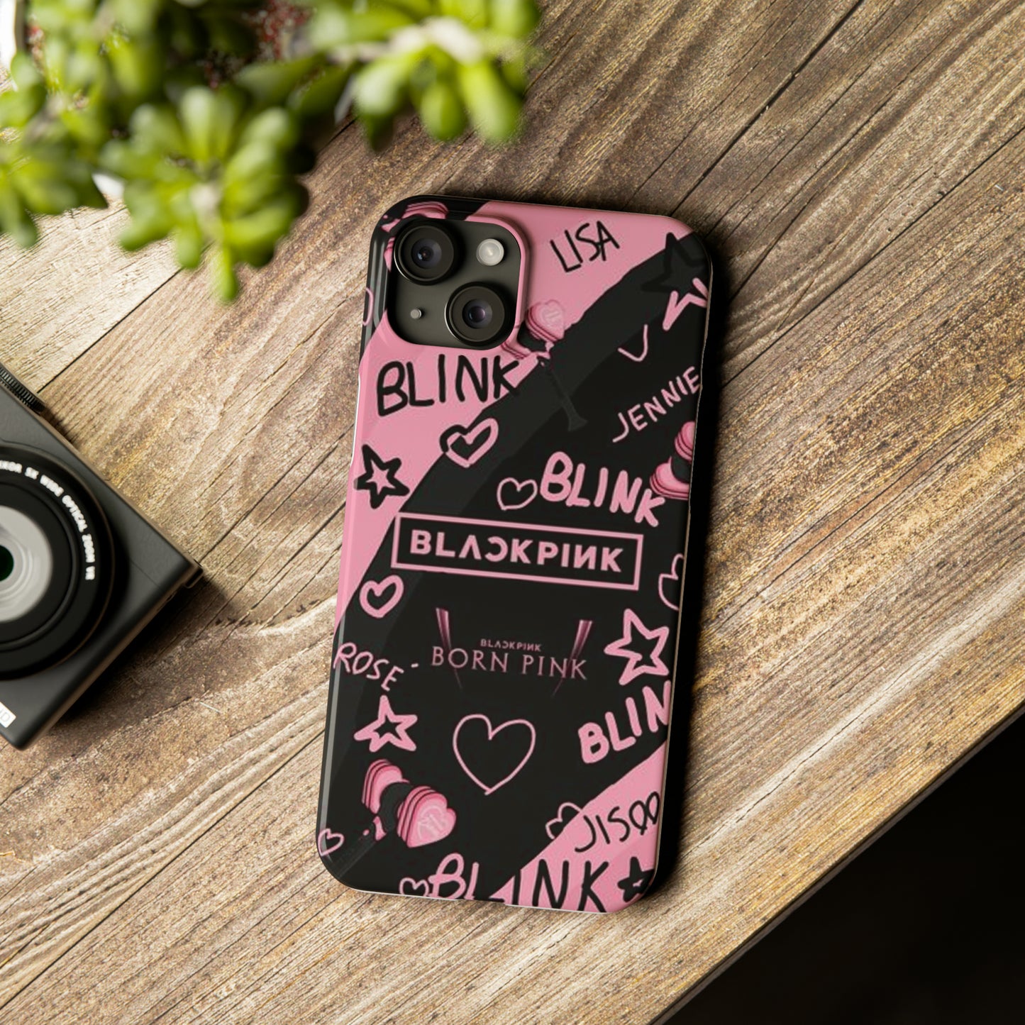 Kpop Girlband Merch Blinks Slim Phone Cases Custom Iphone Covers