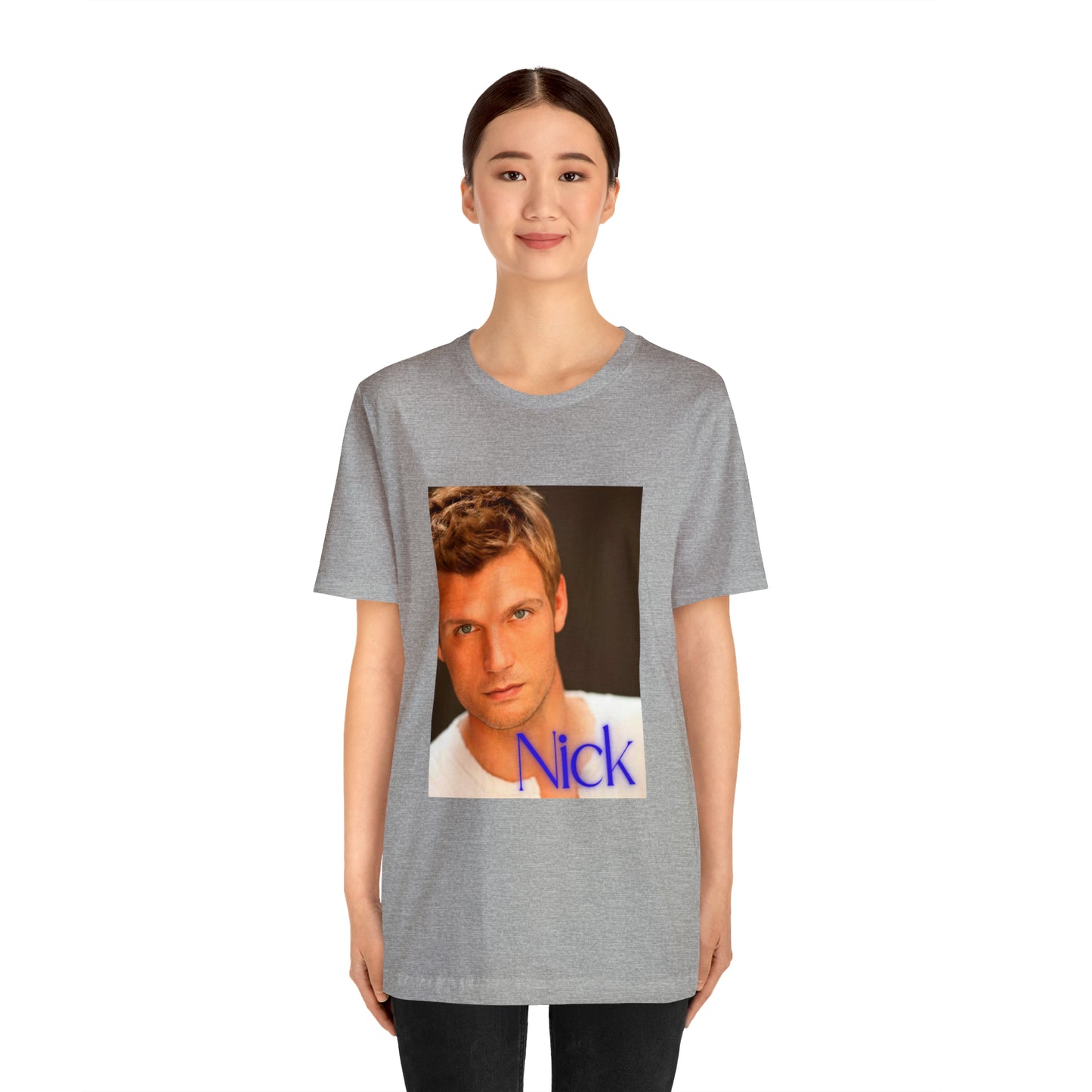 American Boyband Nick Carter Unisex Jersey Short Sleeve Tee