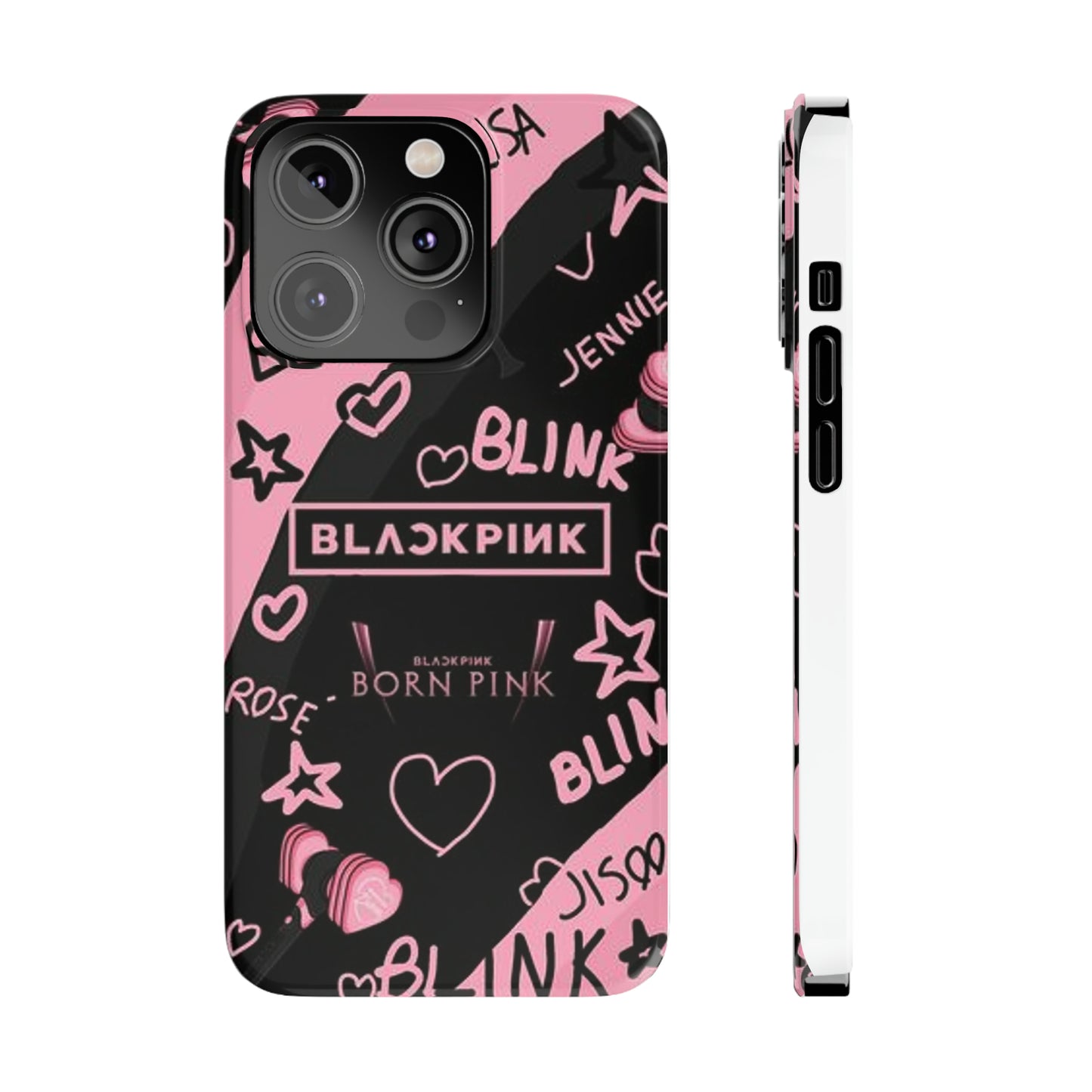 Kpop Girlband Merch Blinks Slim Phone Cases Custom Iphone Covers