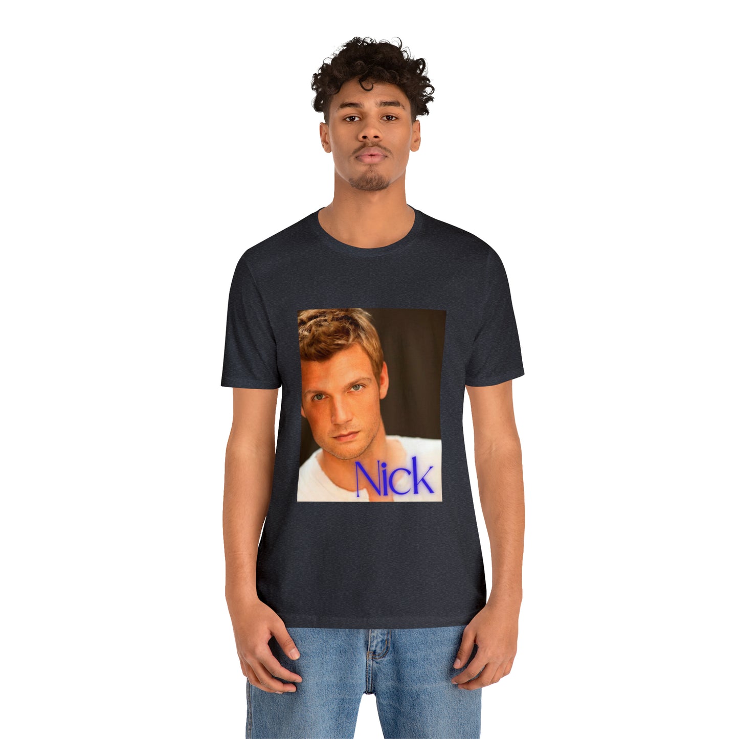 American Boyband Nick Carter Unisex Jersey Short Sleeve Tee