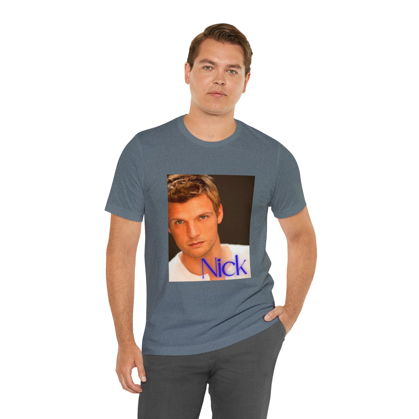 American Boyband Nick Carter Unisex Jersey Short Sleeve Tee