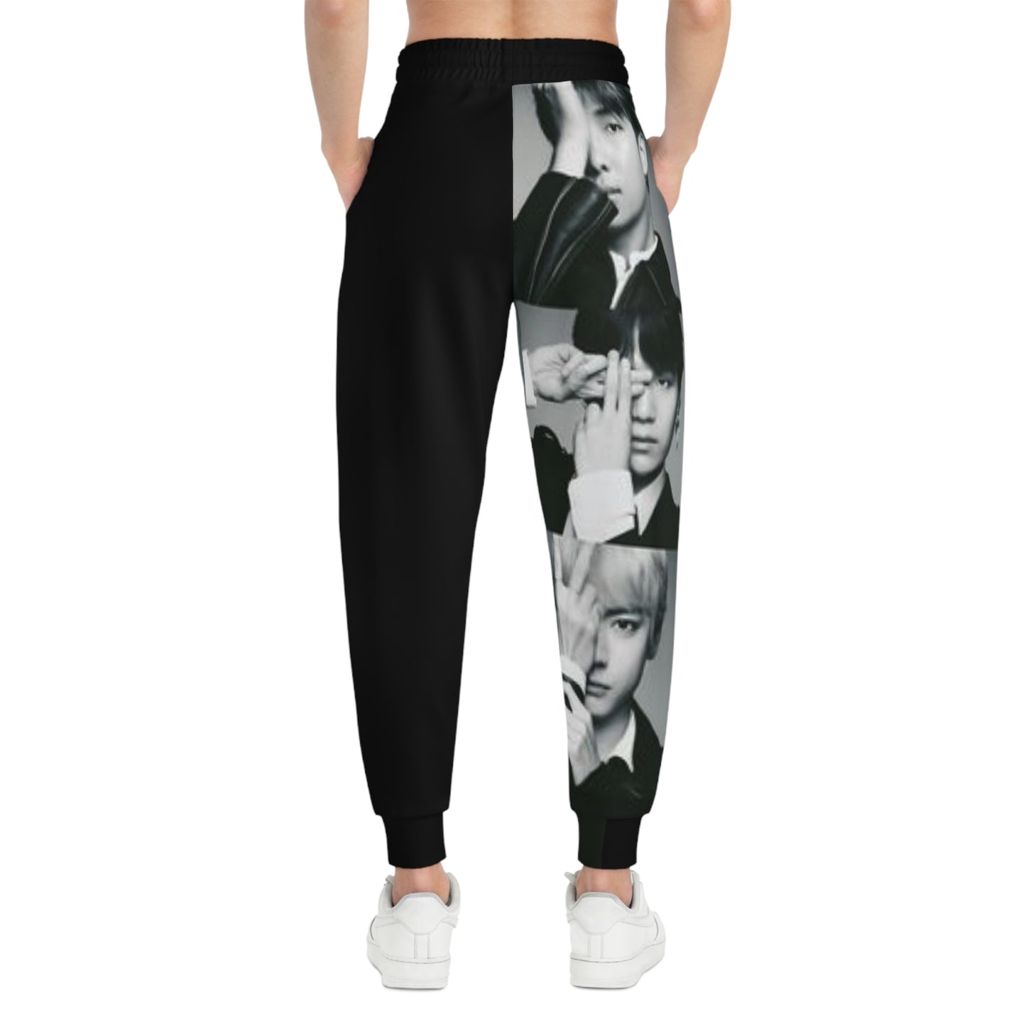 Kpop Boyband BTS Unisex Athletic Joggers (AOP) Army Fan Gift Merch