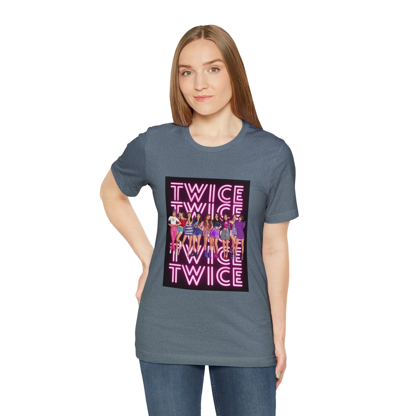 Kpop Girlband Twice Unisex Jersey Short Sleeve Tee