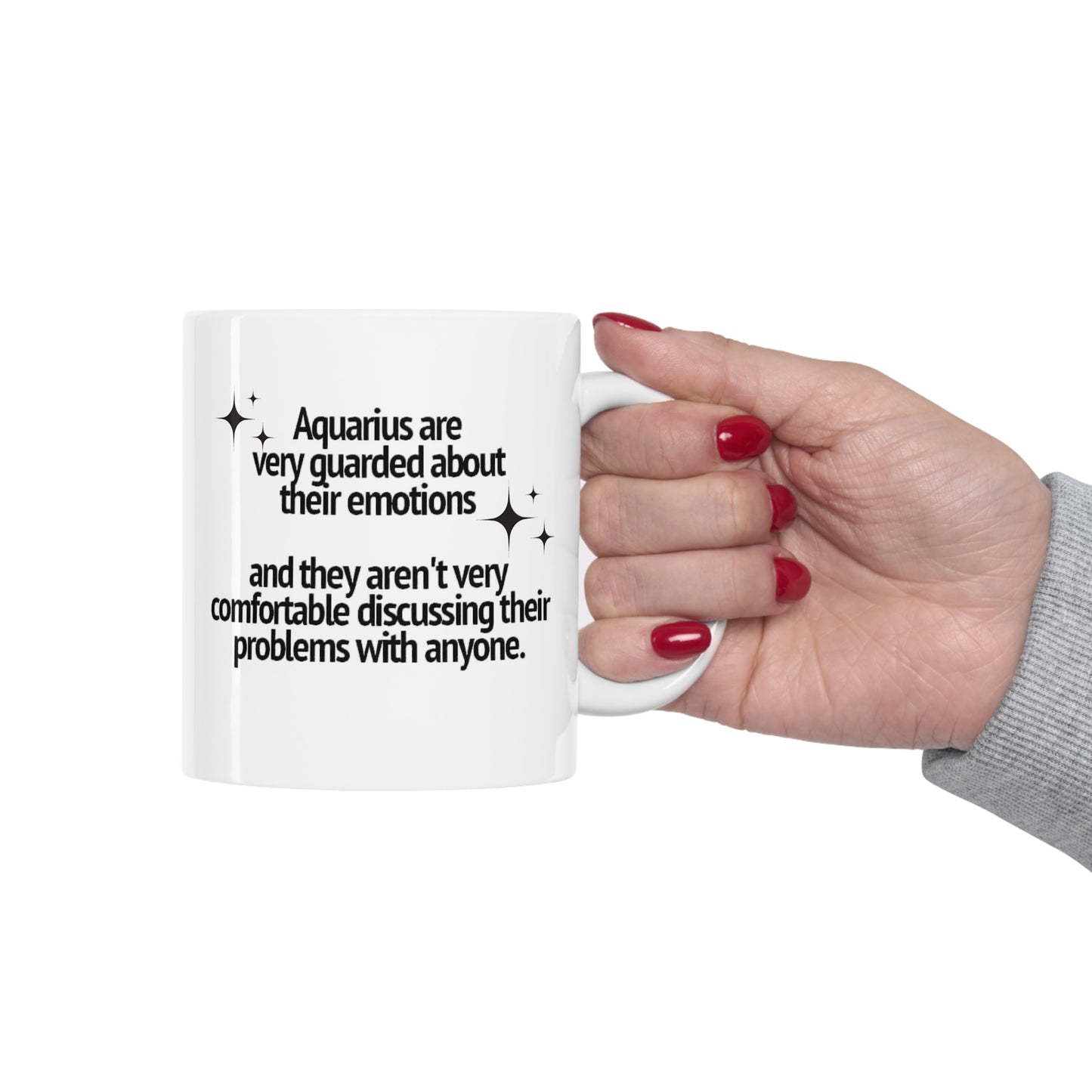 Kpop Girlband Rosé Aquarius Zodiac Sign Ceramic Coffee Mug 11oz, Kpop and Blinks fan Gift