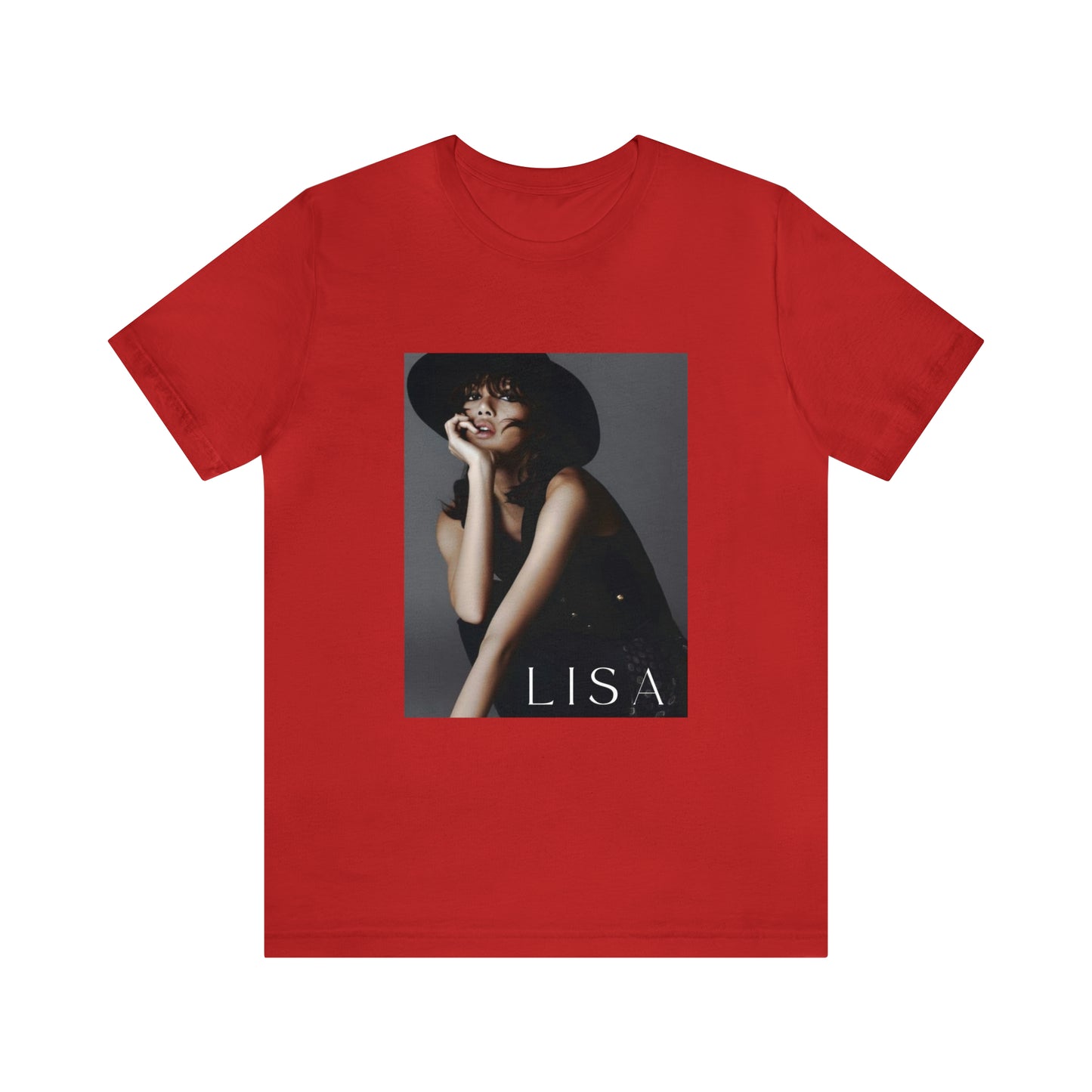 Kpop Girlband Lalisa Blinks Unisex Jersey Short Sleeve Tee
