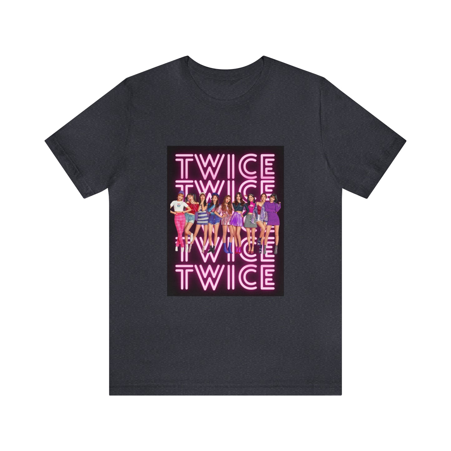 Kpop Girlband Twice Unisex Jersey Short Sleeve Tee