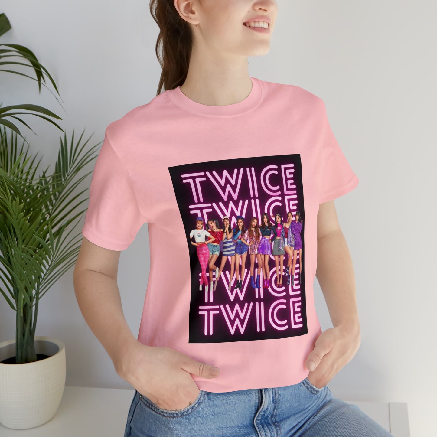 Kpop Girlband Twice Unisex Jersey Short Sleeve Tee