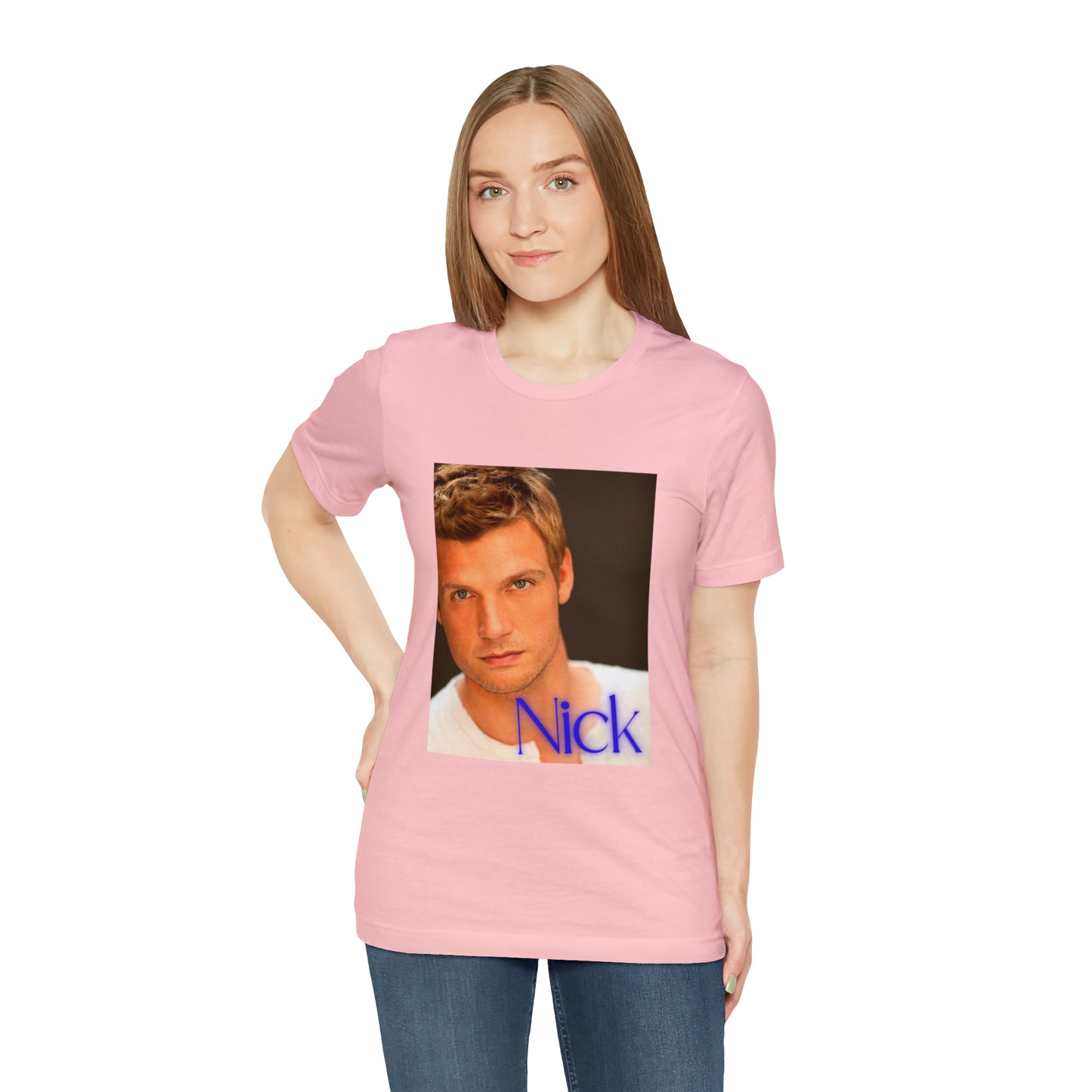 American Boyband Nick Carter Unisex Jersey Short Sleeve Tee