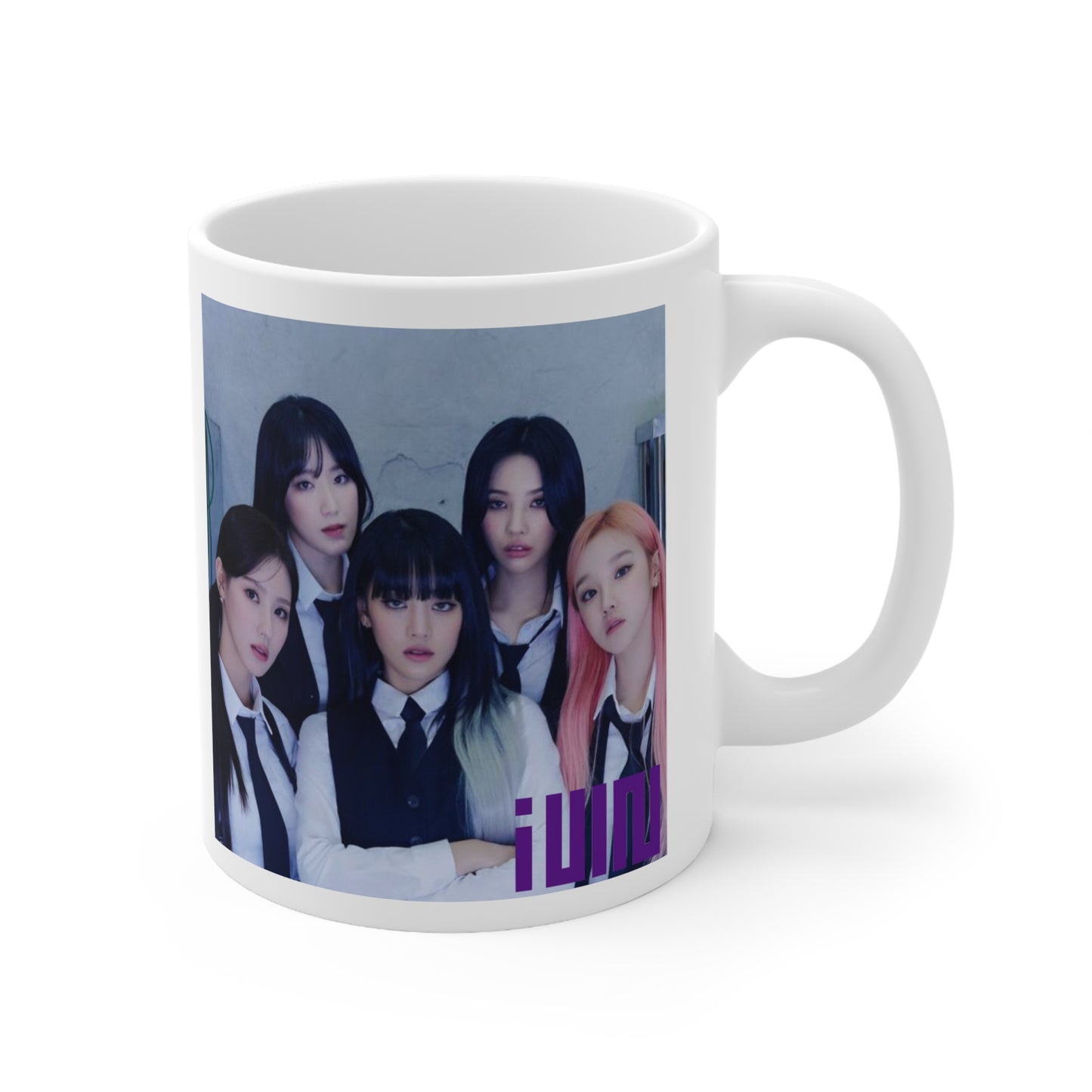 Kpop Girlband G Idle White Ceramic Coffee Mug 11oz