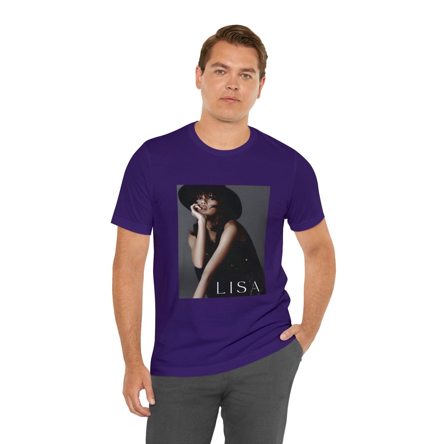 Kpop Girlband Lalisa Blinks Unisex Jersey Short Sleeve Tee