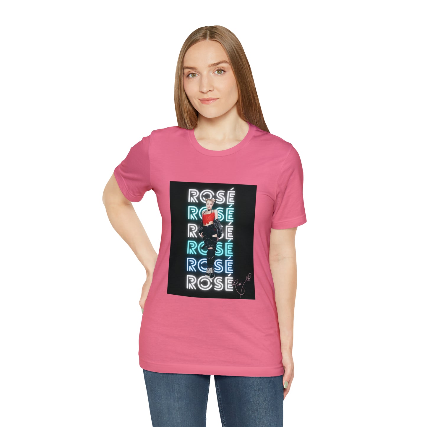 Kpop Girlband Rosé Blinks Unisex Jersey Short Sleeve Tee