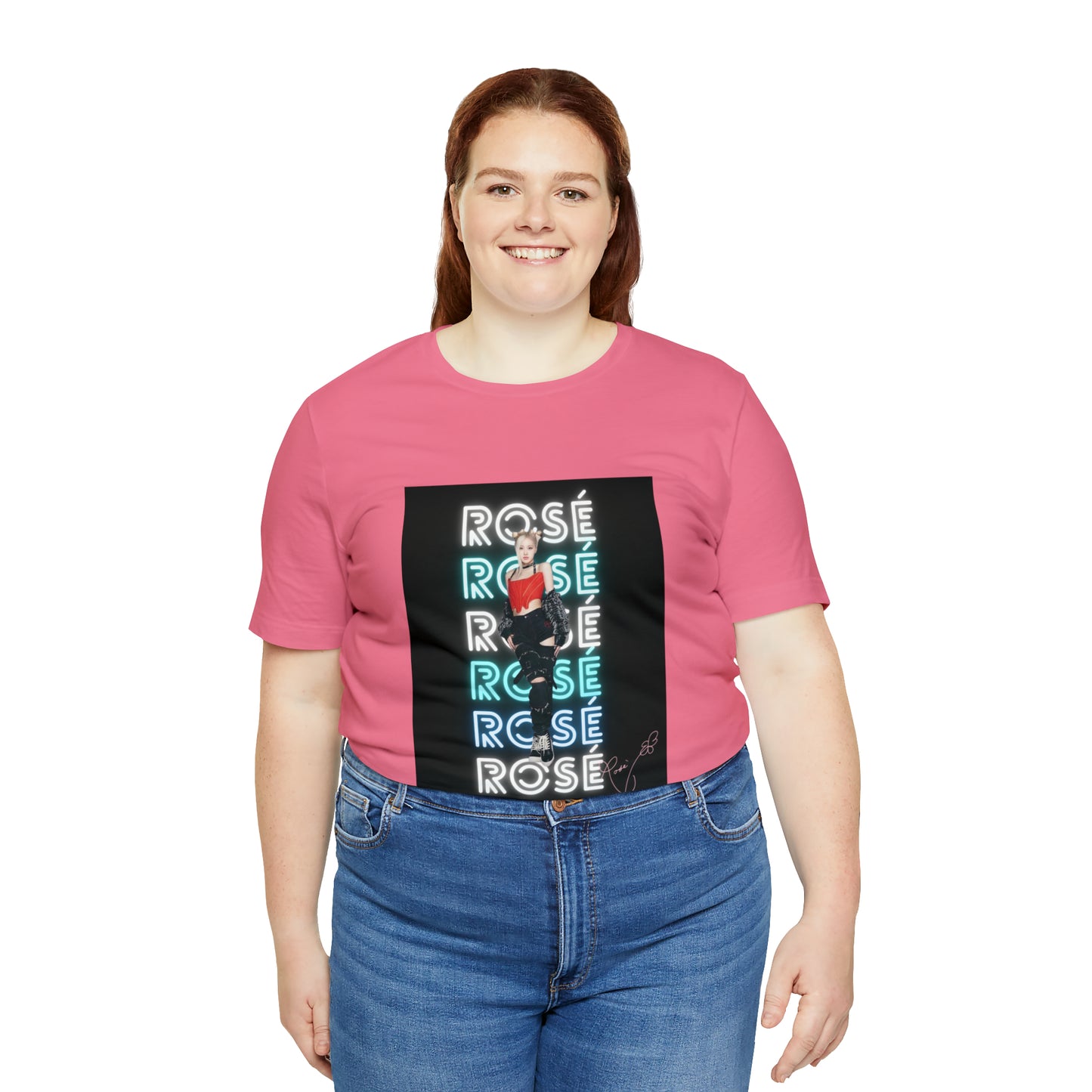 Kpop Girlband Rosé Blinks Unisex Jersey Short Sleeve Tee