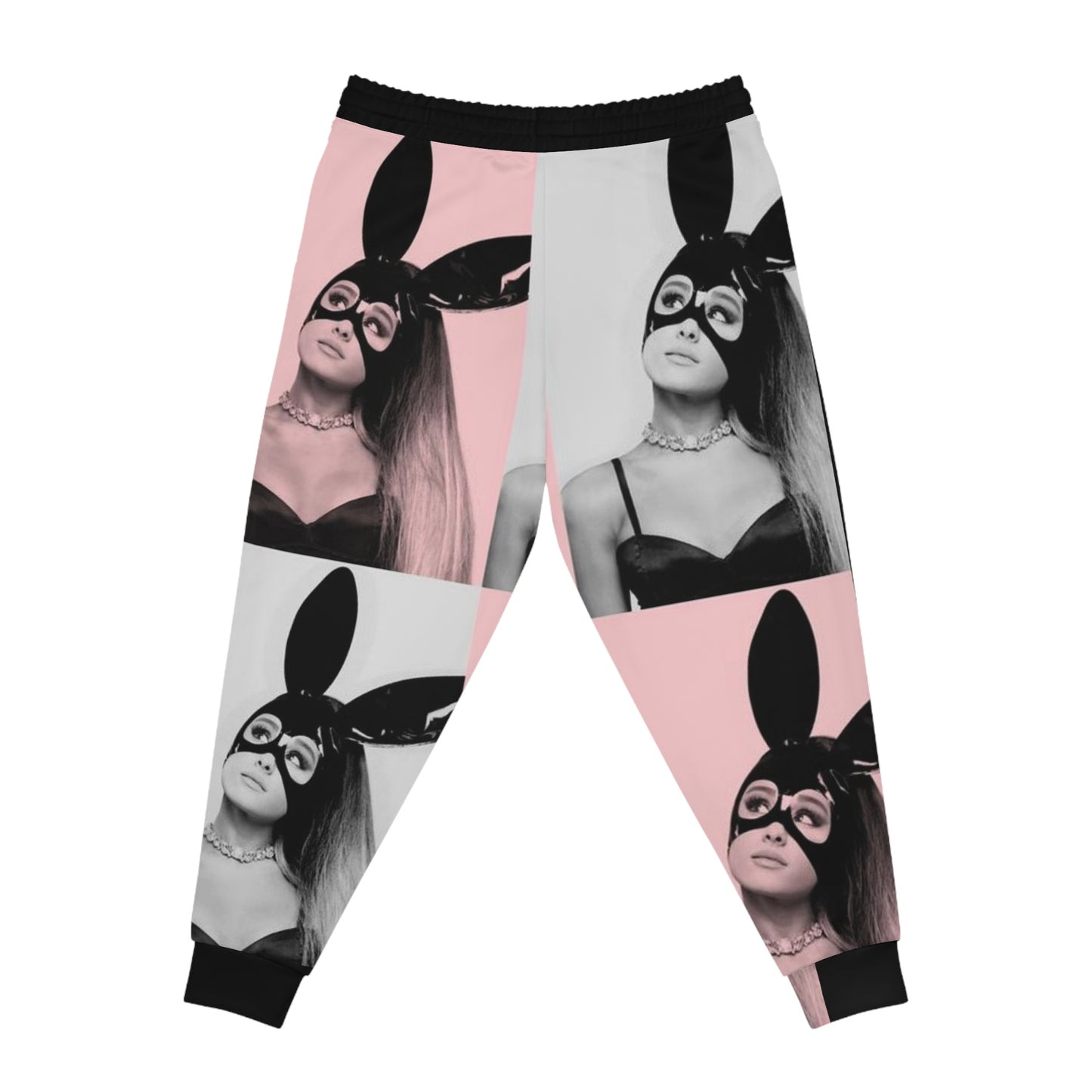 American Singer Ariana Grande Custom Unisex Athletic Joggers (AOP)