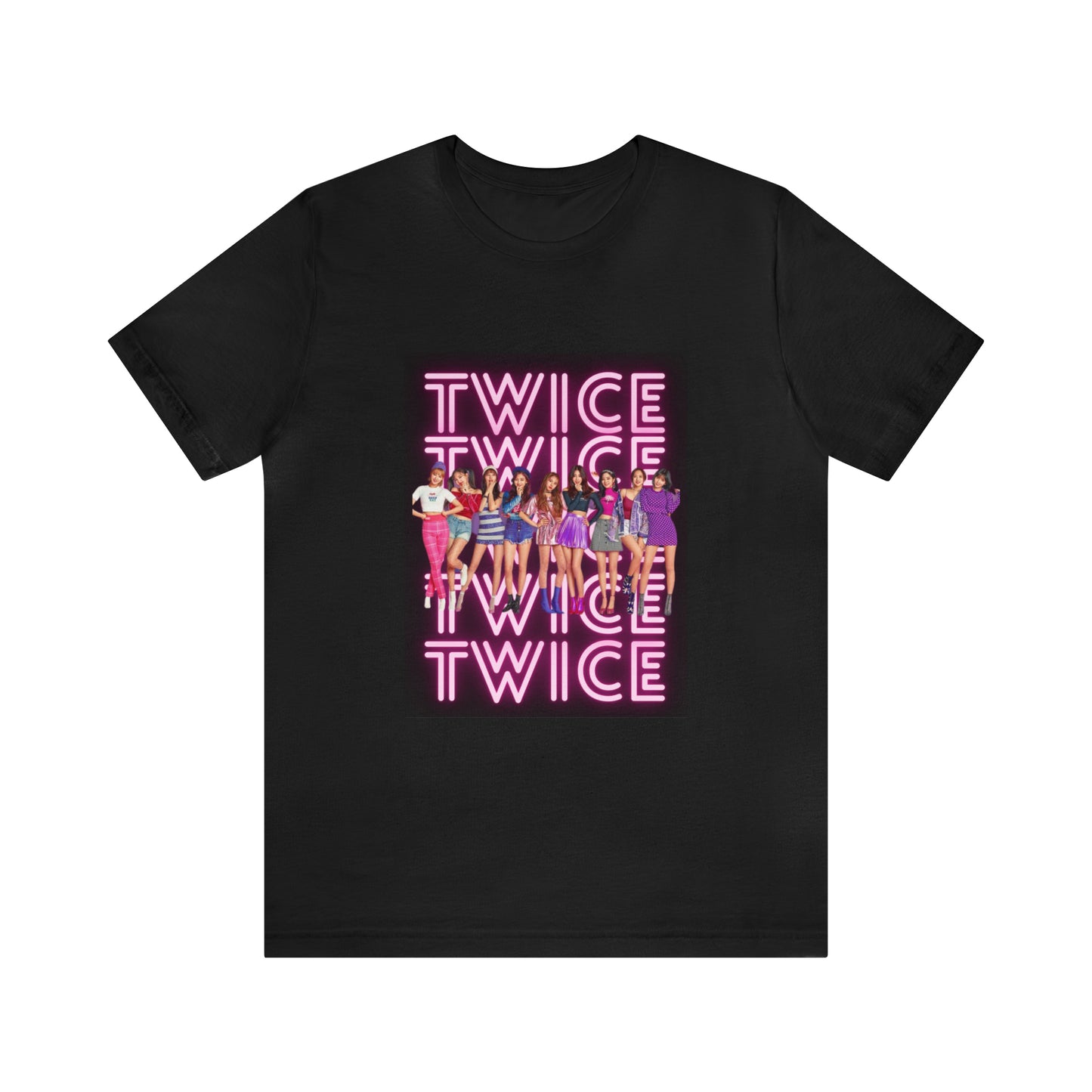 Kpop Girlband Twice Unisex Jersey Short Sleeve Tee