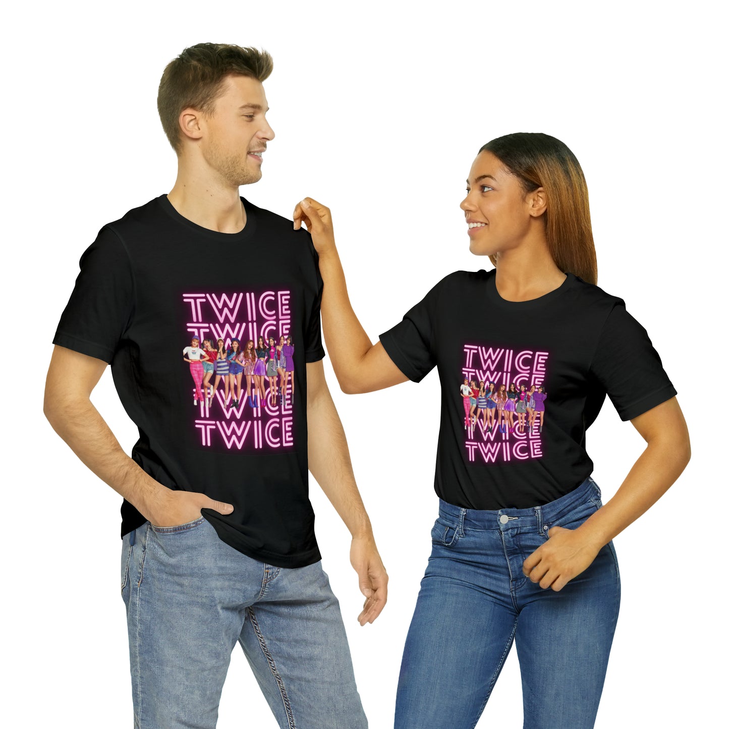Kpop Girlband Twice Unisex Jersey Short Sleeve Tee